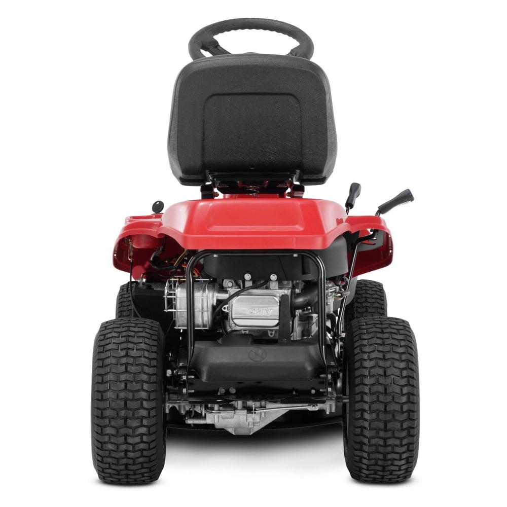 Troy-Bilt 30 in. Compact Riding Gas Lawn Mower with Briggs & Stratton Engine (344cc, 6-Speed) zcl1u