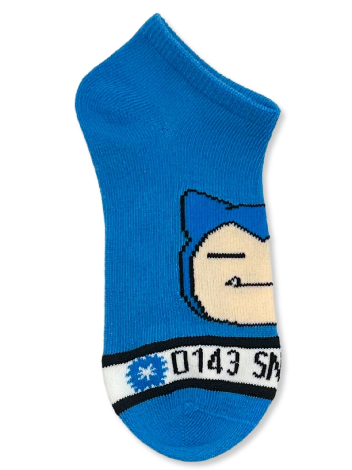 Pokémon Boys No-Show Socks, Comfortable Athletic Footwear, Multi-Character Design (5-Pack, S/M-M/L) yogxj