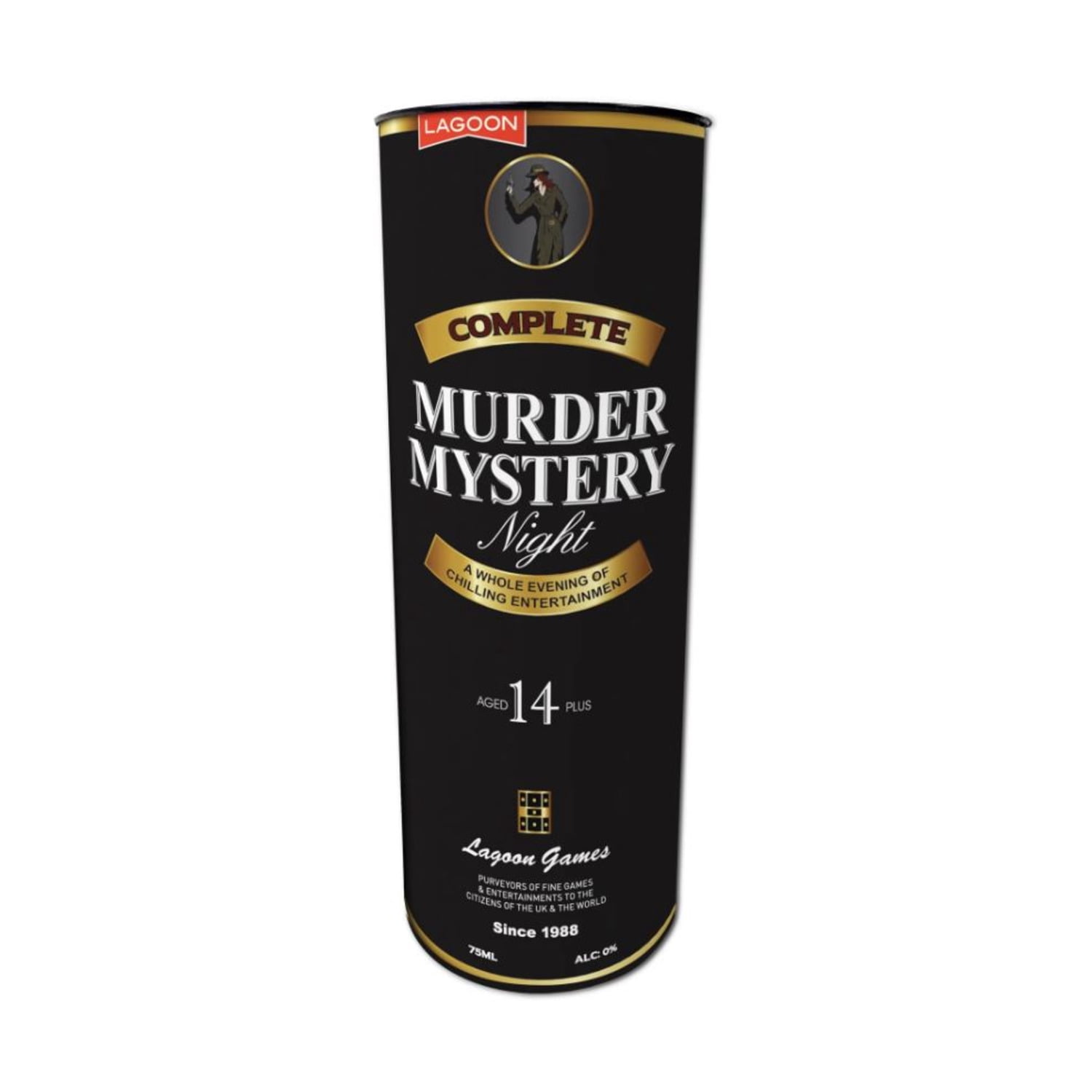 Lagoon Games Murder Mystery Party Game Kit (Interactive Social Deduction Activity, 1 Pack) ngqox