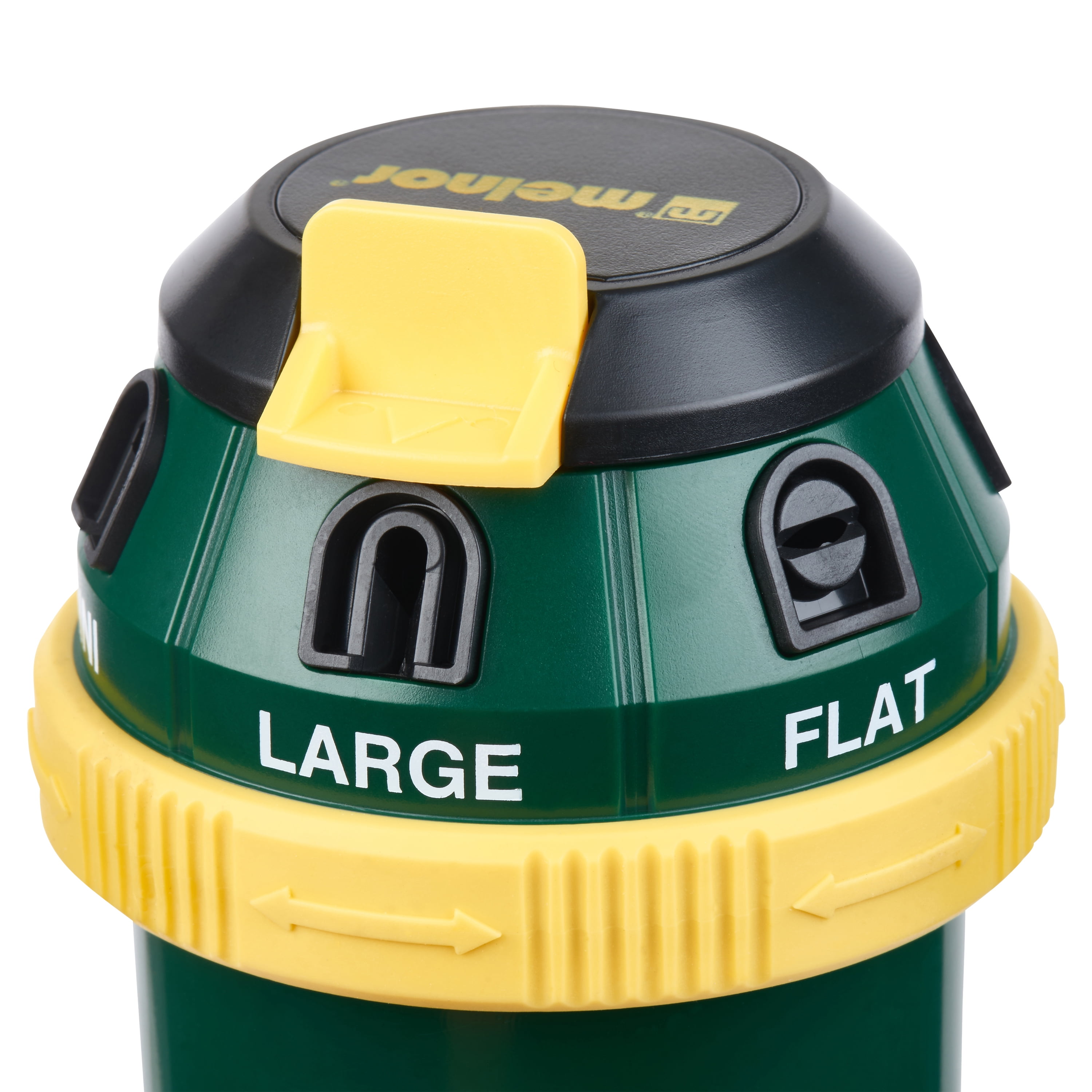 Melnor 6-Pattern Rotary Sprinkler with Metal Step Spike (70 ft Diameter Coverage) 1w7iy