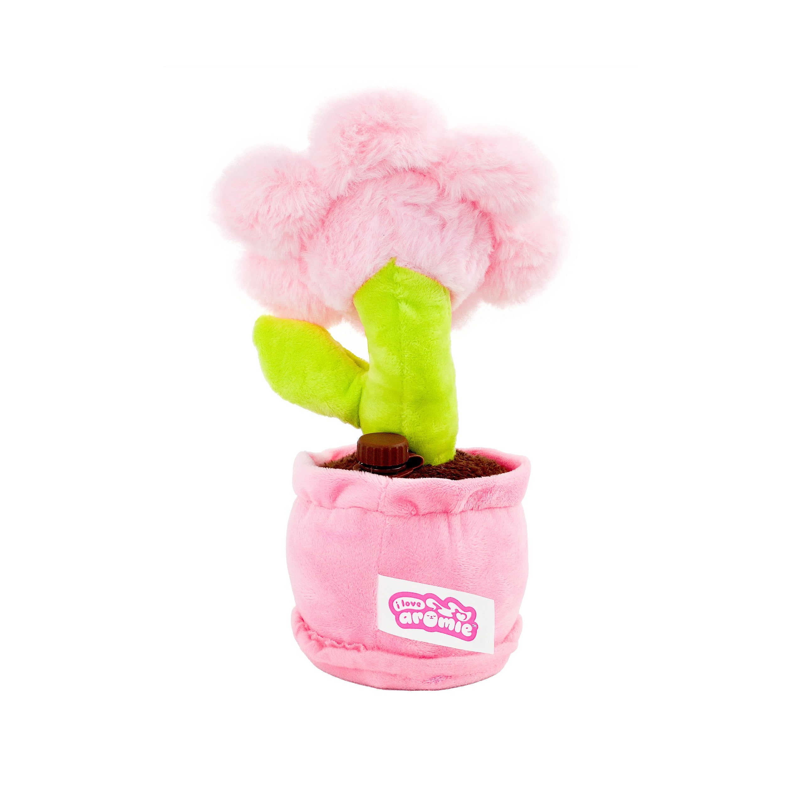 ToyMonster i love aromie Posypurr Hibiscus Scented Flower Plush Toy with Visible Magic Mist (Hibiscus, 10.6 in) 8hjzb