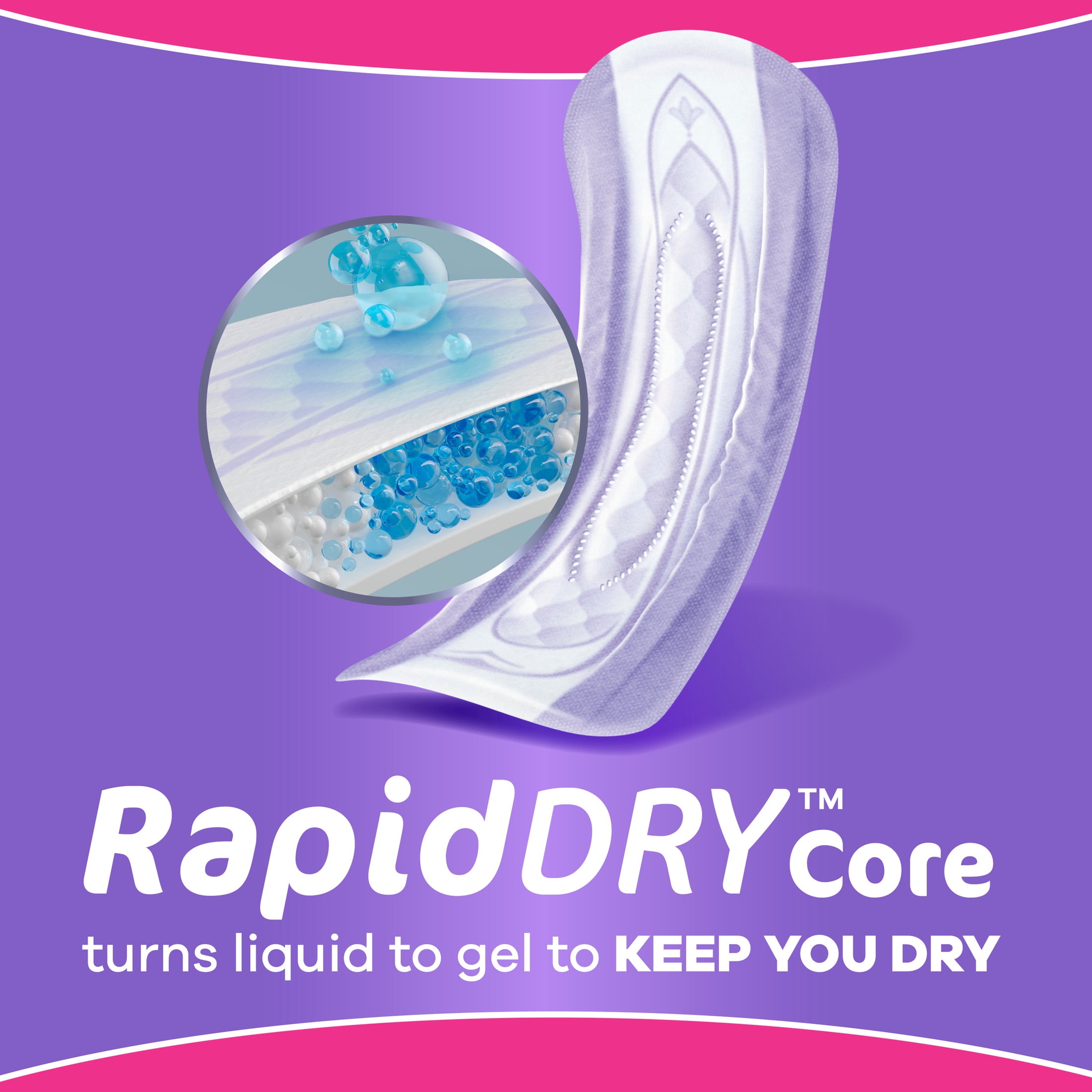 Always Discreet Incontinence Pads, Moderate Absorbency, Long Length (54 Count) p4zy0