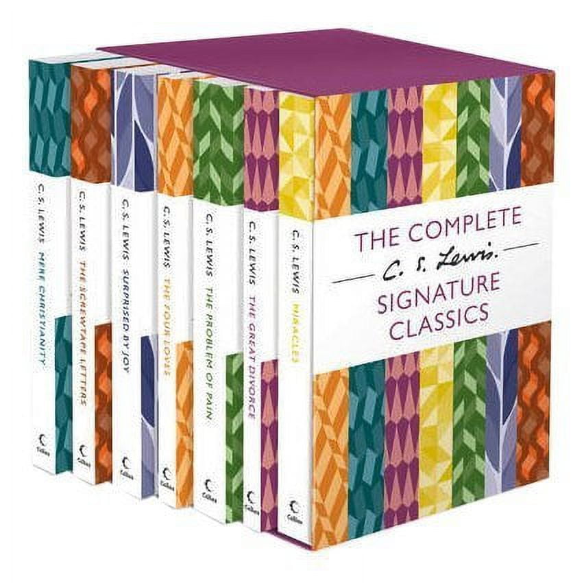 Collins C. S. Lewis Signature Classics 7-Book Boxed Set (Hardcover, 7 Books) fb971