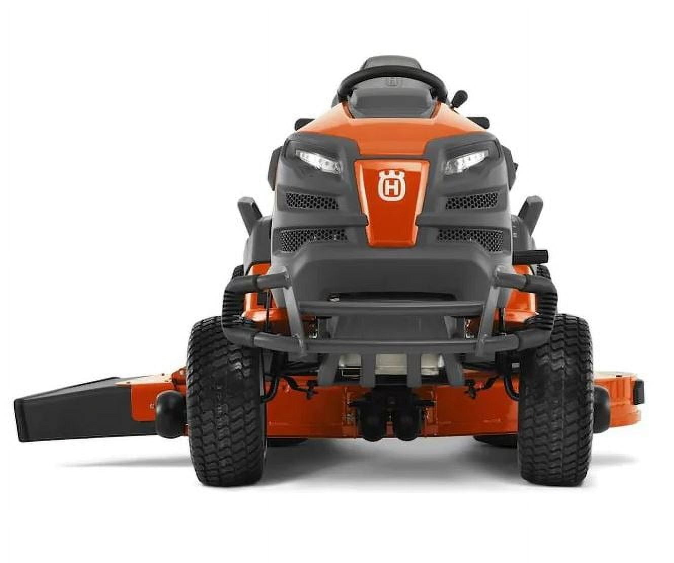 Husqvarna TS 354XD Garden Tractor, 24 HP Hydrostatic Riding Mower with 54-inch ClearCut Fabricated Deck 63ixb