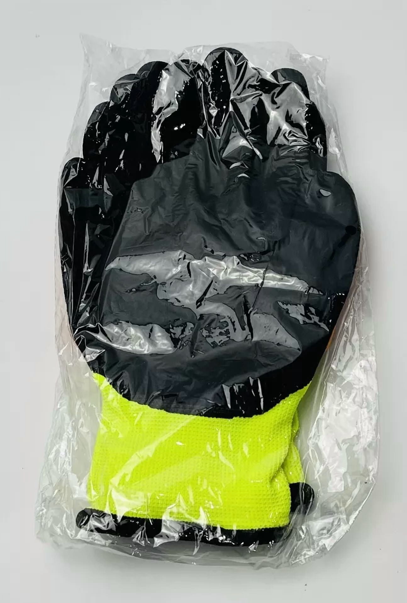 BRICK Flextech Thermal Work Gloves Impact and Cut Resistant Fleece Lined Hi-Viz (XXL) fe03v