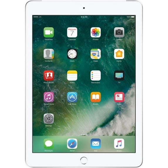 Apple iPad 2018 9.7-inch Tablet (WiFi, 32GB) Silver (Certified Refurbished) pfo91