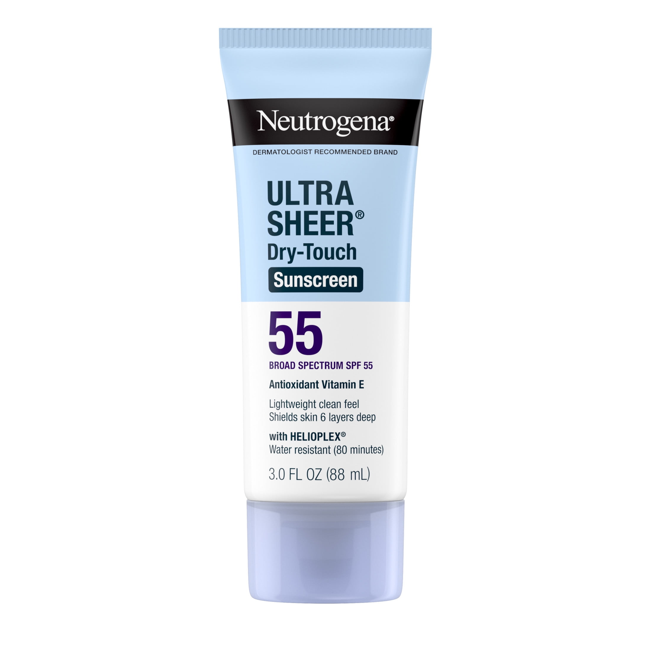 Neutrogena Ultra Sheer Dry-Touch Sunscreen SPF 55 Broad Spectrum Protection (3 fl oz) 11kx9
