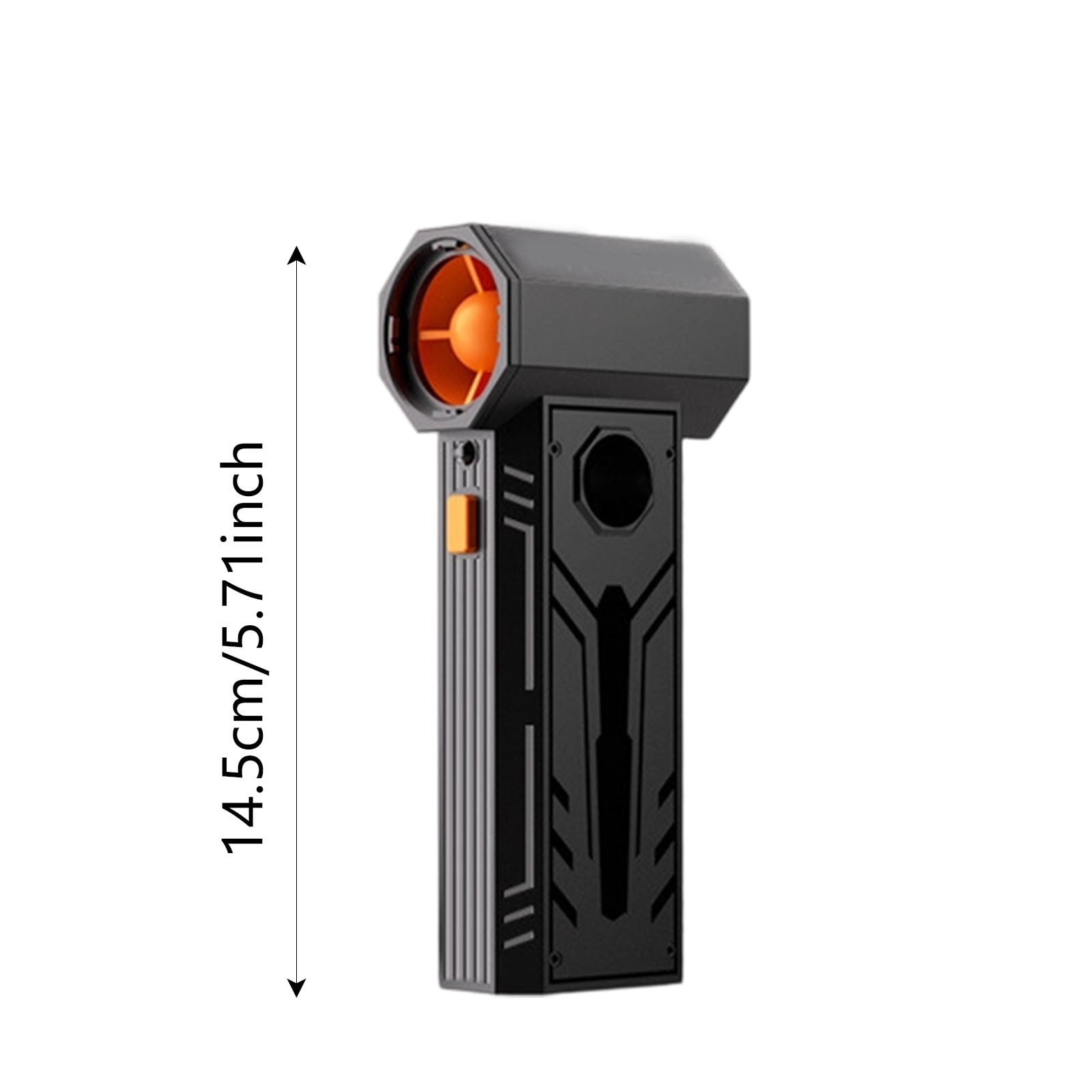 YIGOUMY Rechargeable Handheld Air Blower, Cordless Electric Duster for Car and Home Cleaning (Black, 5.71 in) 0t9tz