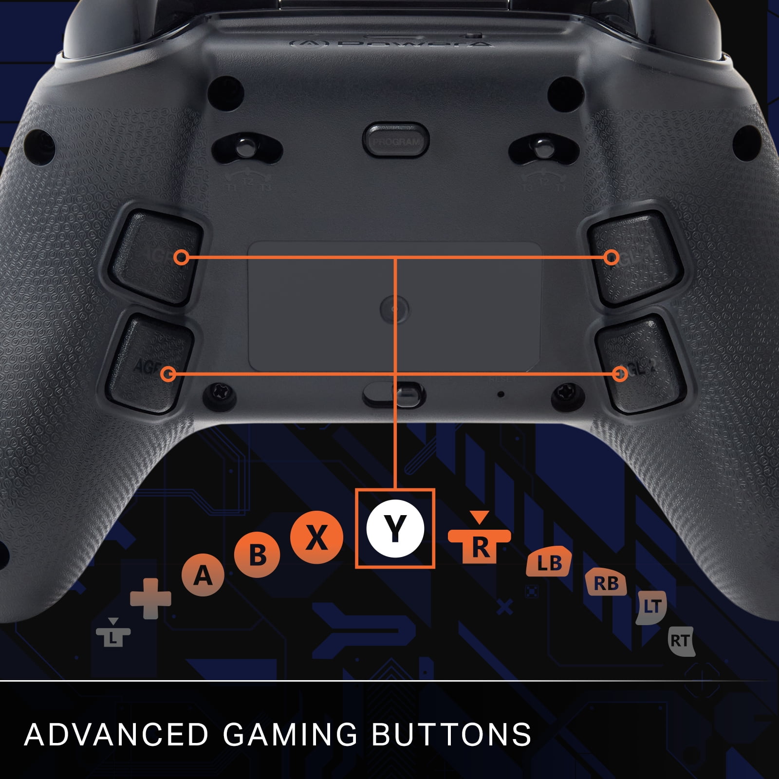 PowerA OPS v1 Wireless Controller for PC and Cloud Gaming (Black, 1 Count) 8ucmy