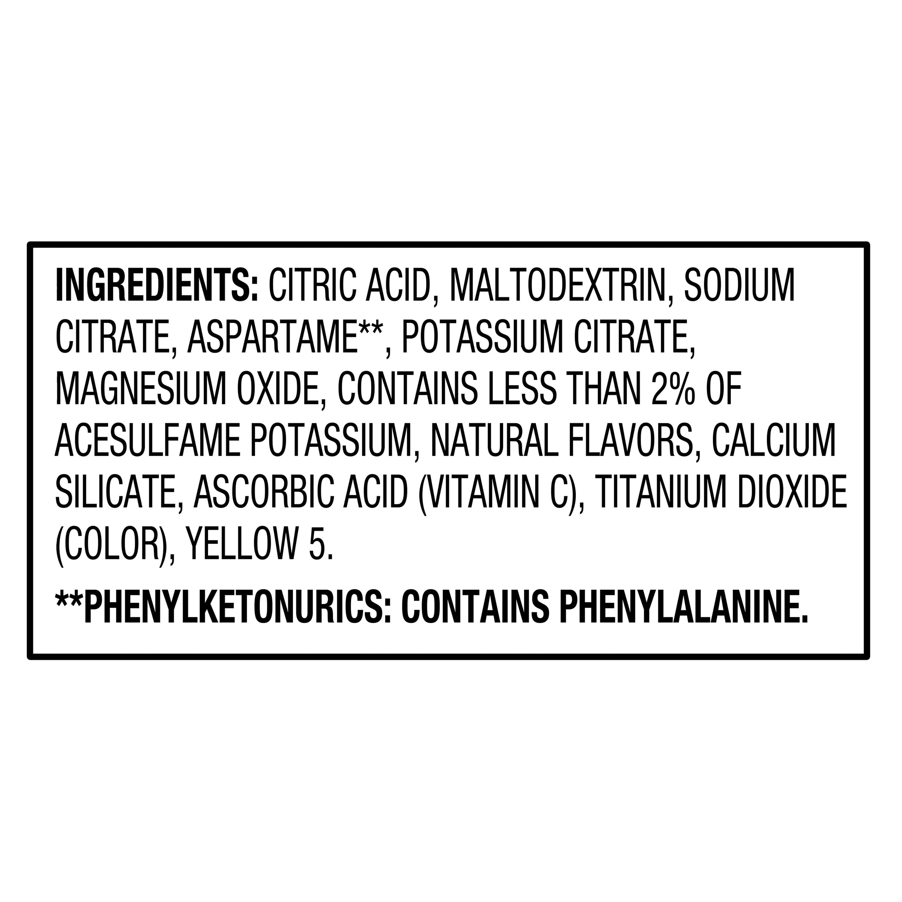 Great Value Lemonade Liquid Drink Mix, Sugar-Free, Refreshing Citrus Flavor (6 Count, 0.53 oz) c4df7