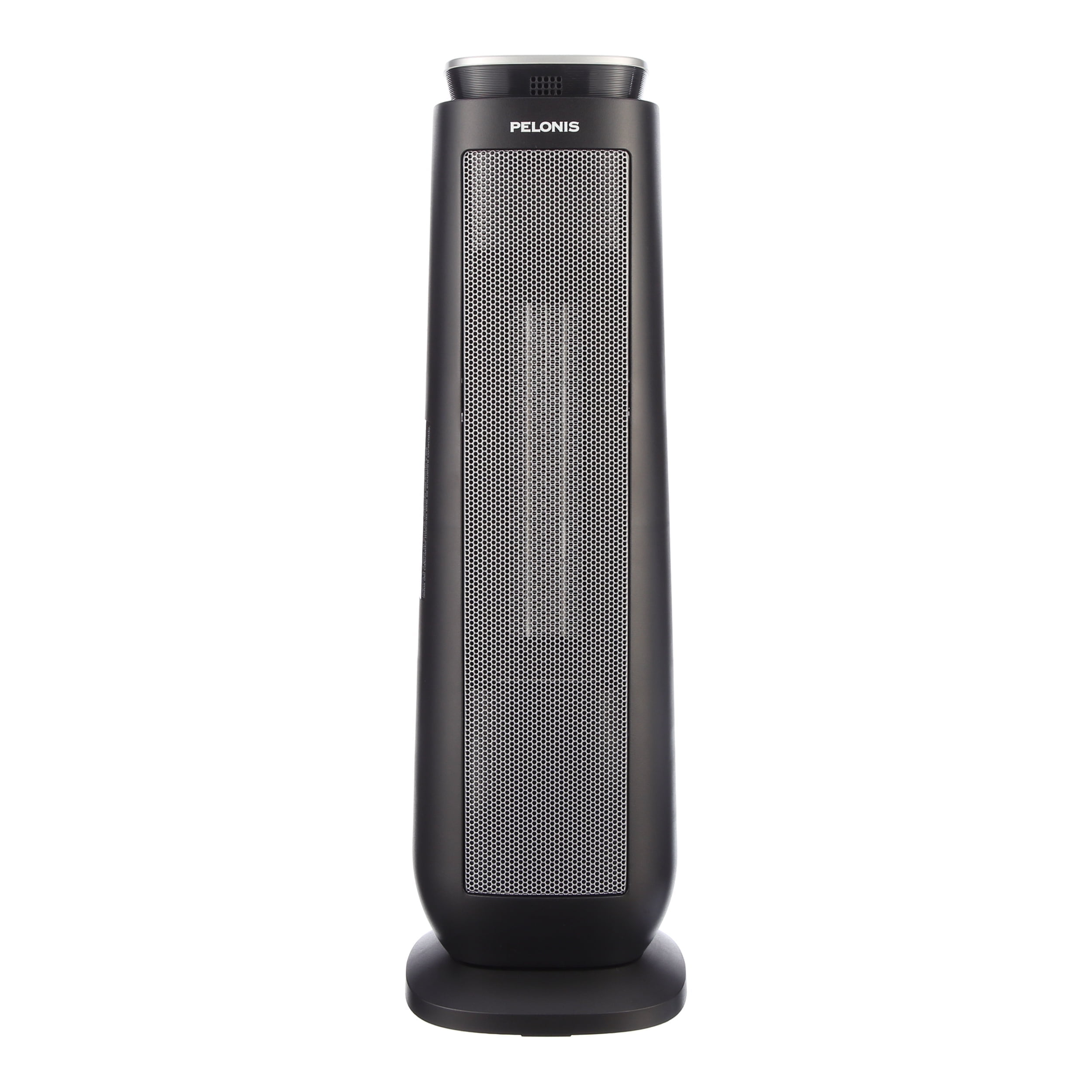 Pelonis 23 in Ceramic Tower Heater, Portable Fan-Forced Space Heater with Remote and Timer (Black, 23 in) gmcqi