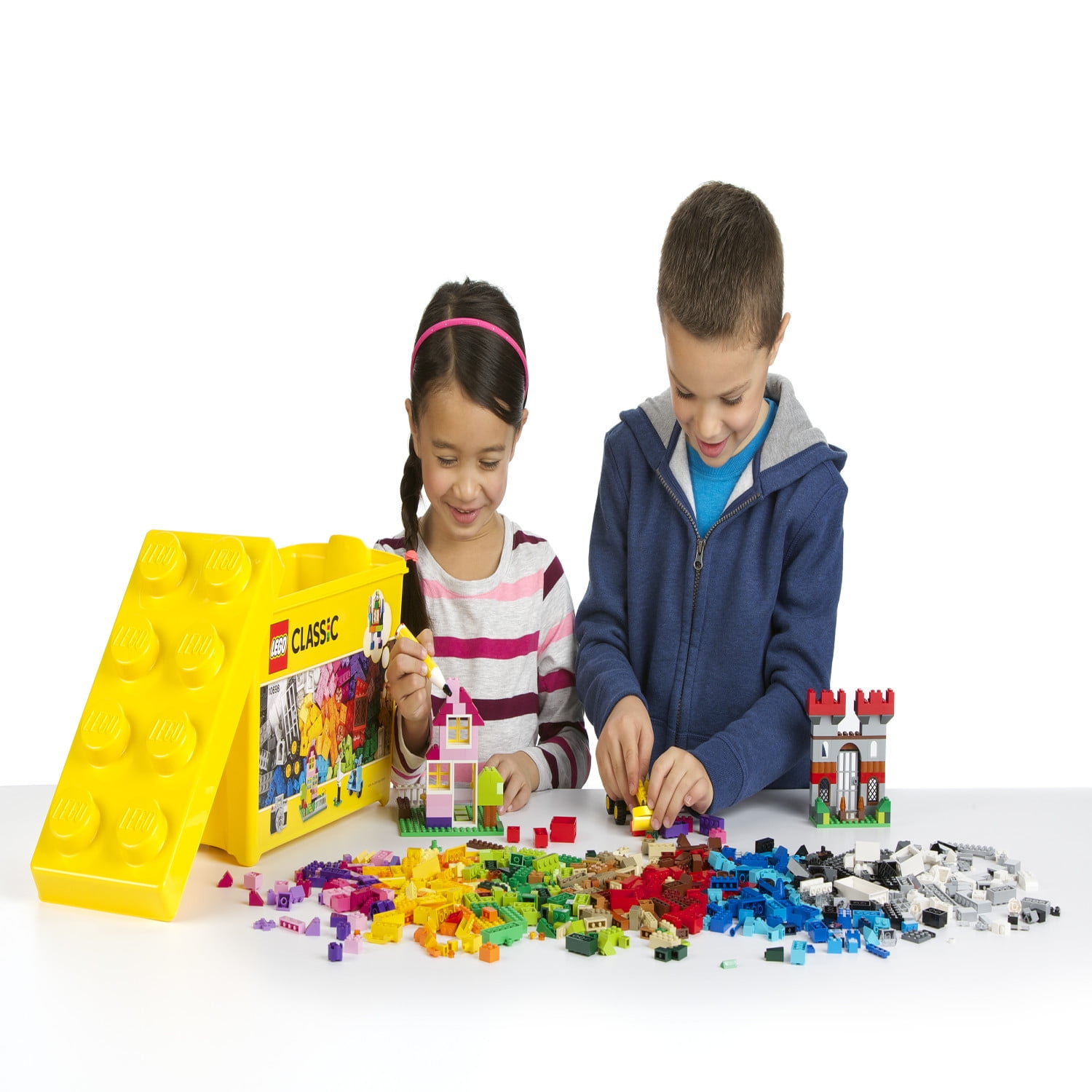 LEGO Classic Large Creative Brick Box 10698 Building Set with Storage Case (790 Pieces) 6aimv
