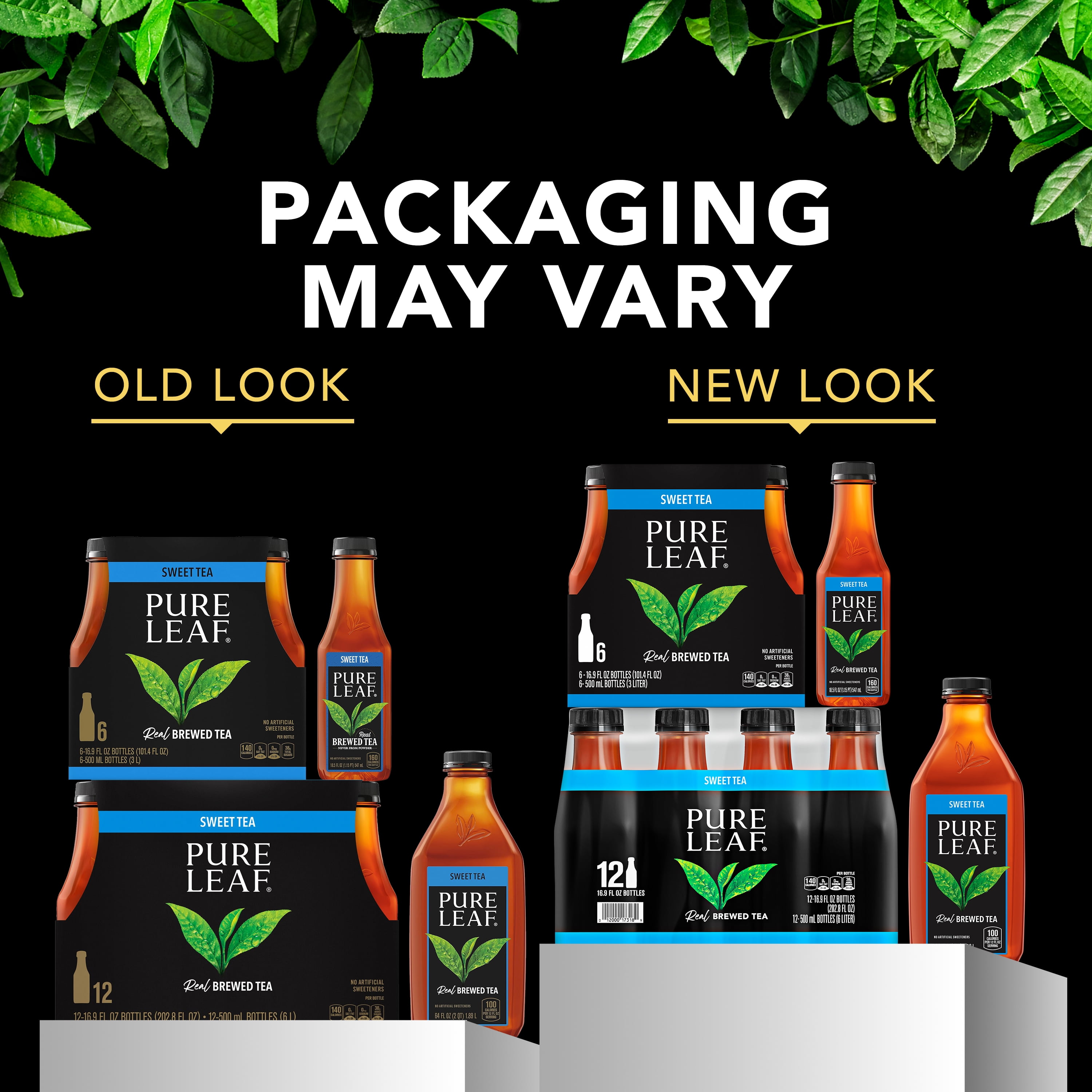 Pure Leaf Extra Sweet Real Brewed Black Iced Tea (12 Pack, 18.5 fl oz) 1q2p6