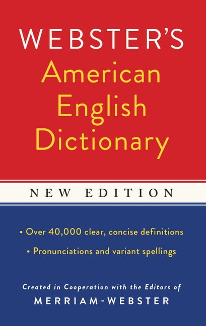 Merriam-Webster American English Dictionary New Edition (Paperback, 416 Pages) 8tqff