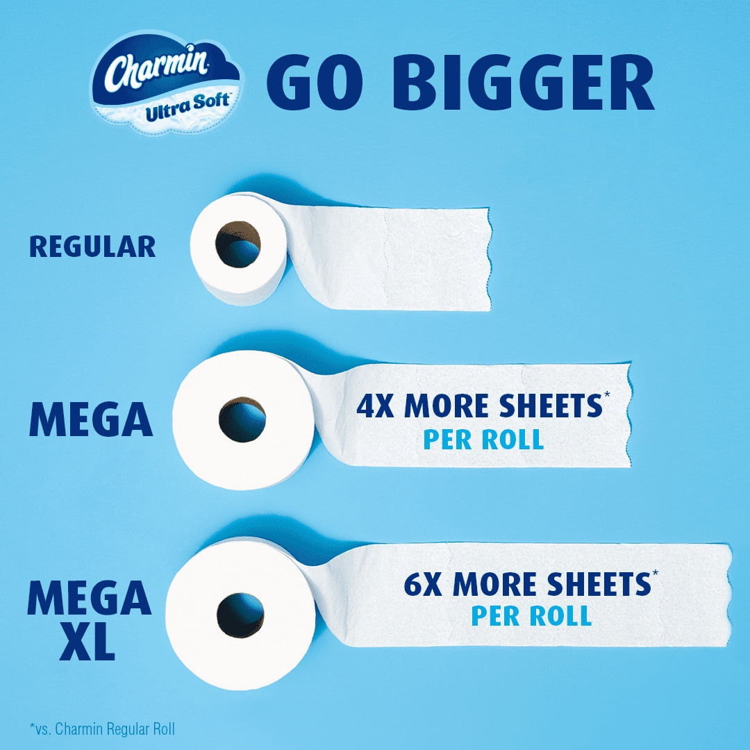 Charmin Ultra Soft Toilet Paper (12 Mega Rolls, 224 Sheets Per Roll) fbe06
