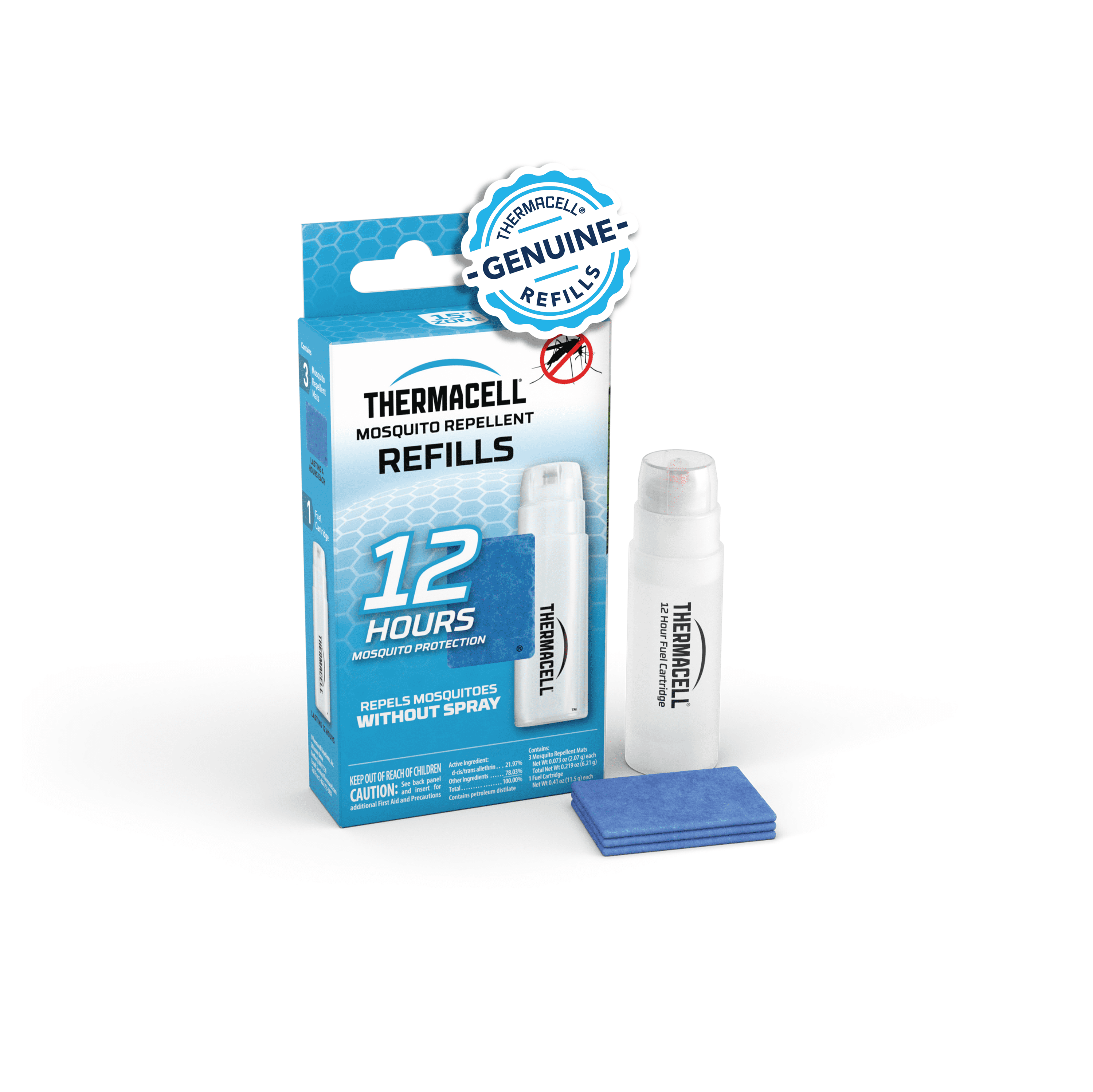 Thermacell Mosquito Repellent Refill (Scent-Free, 1 Count) gmm88