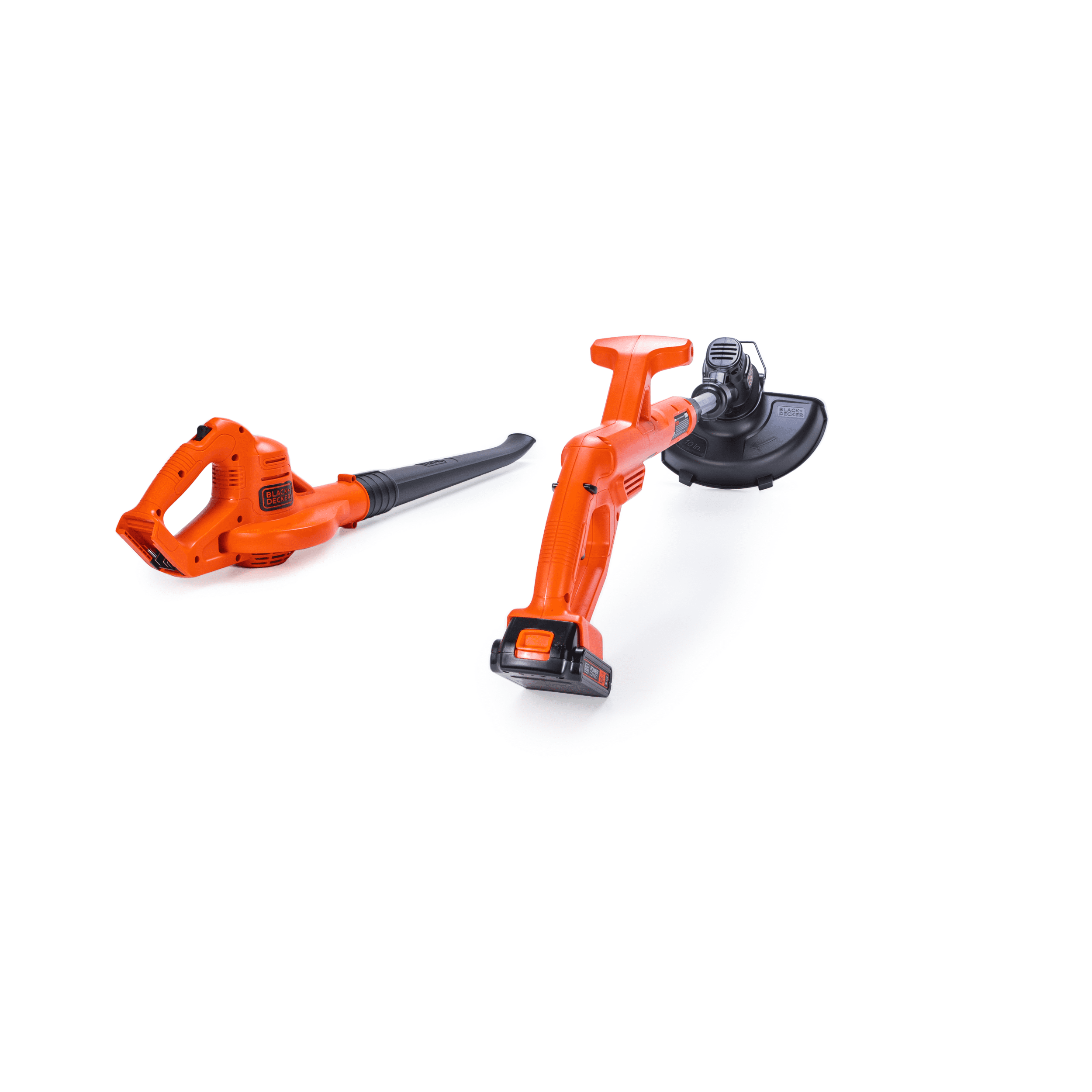 BLACK+DECKER Cordless String Trimmer and Leaf Blower Combo Kit (Black, 20V System) zlbnc
