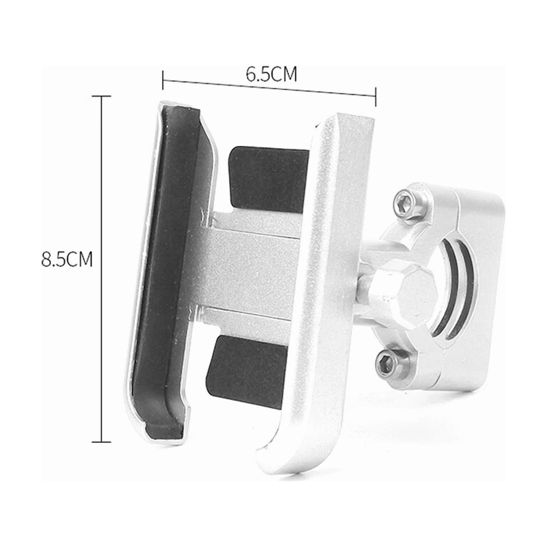 KLYNE Aluminum Motorcycle and Bicycle Handlebar Phone Mount for GPS (Universal Fit) qmg5m