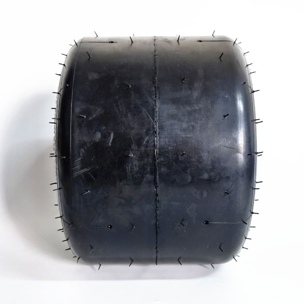 CAIJIEXI Go Kart Racing Tires Competitive Front and Rear Tubeless Rubber (11x7.10-5) lgg25