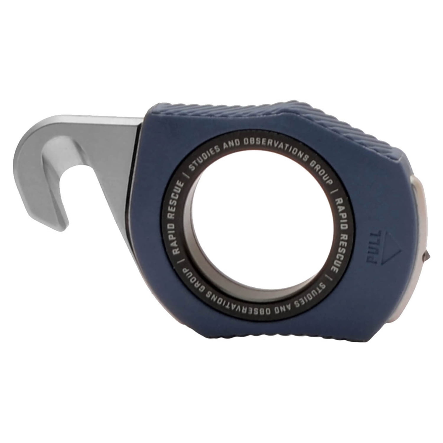 SOG Rapid Rescue Emergency Seatbelt Cutter and Glass Breaker Tool (Midnight Blue, 3.5 in) mwq9c