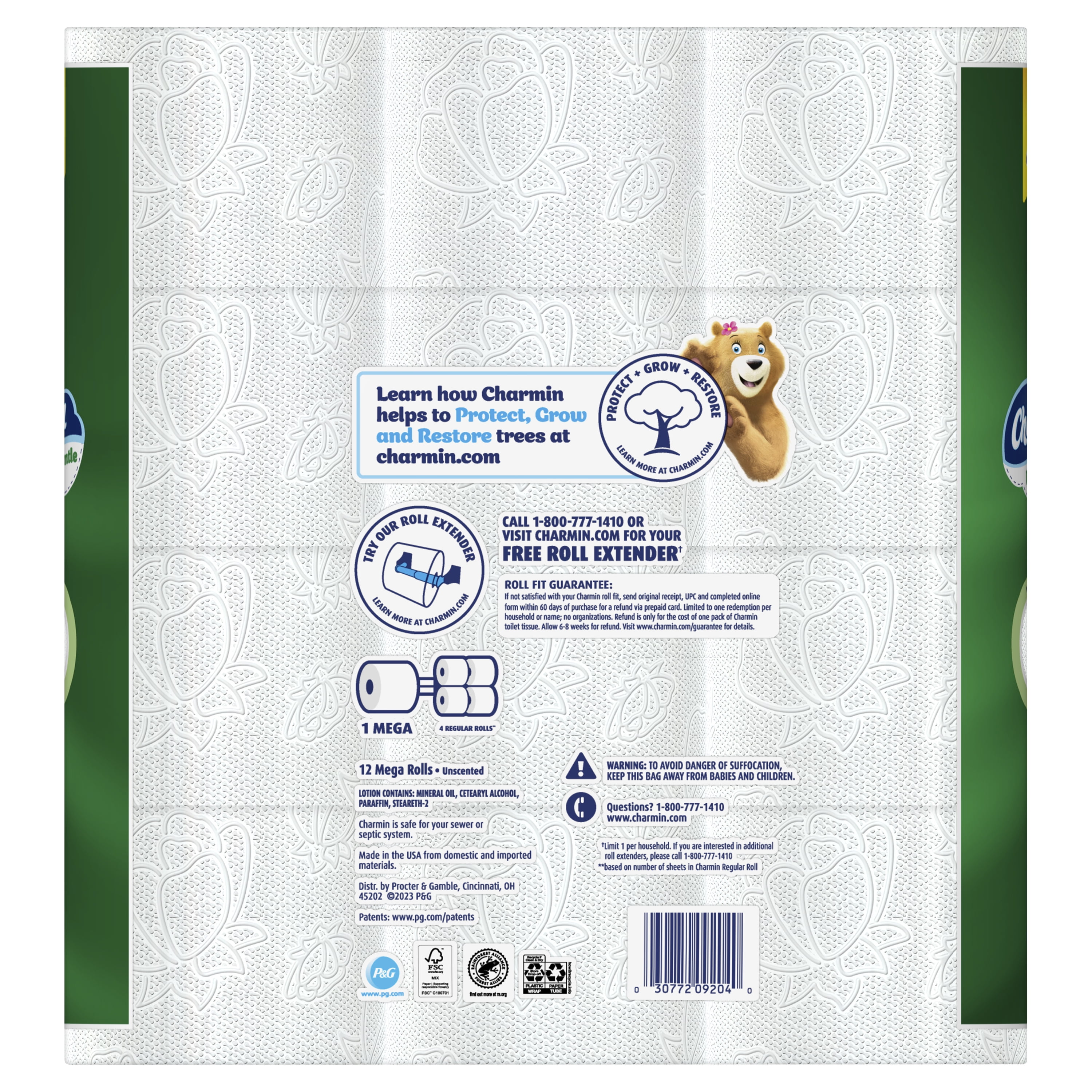 Charmin Ultra Gentle Toilet Paper (White, 12 Mega Rolls) u6a2c