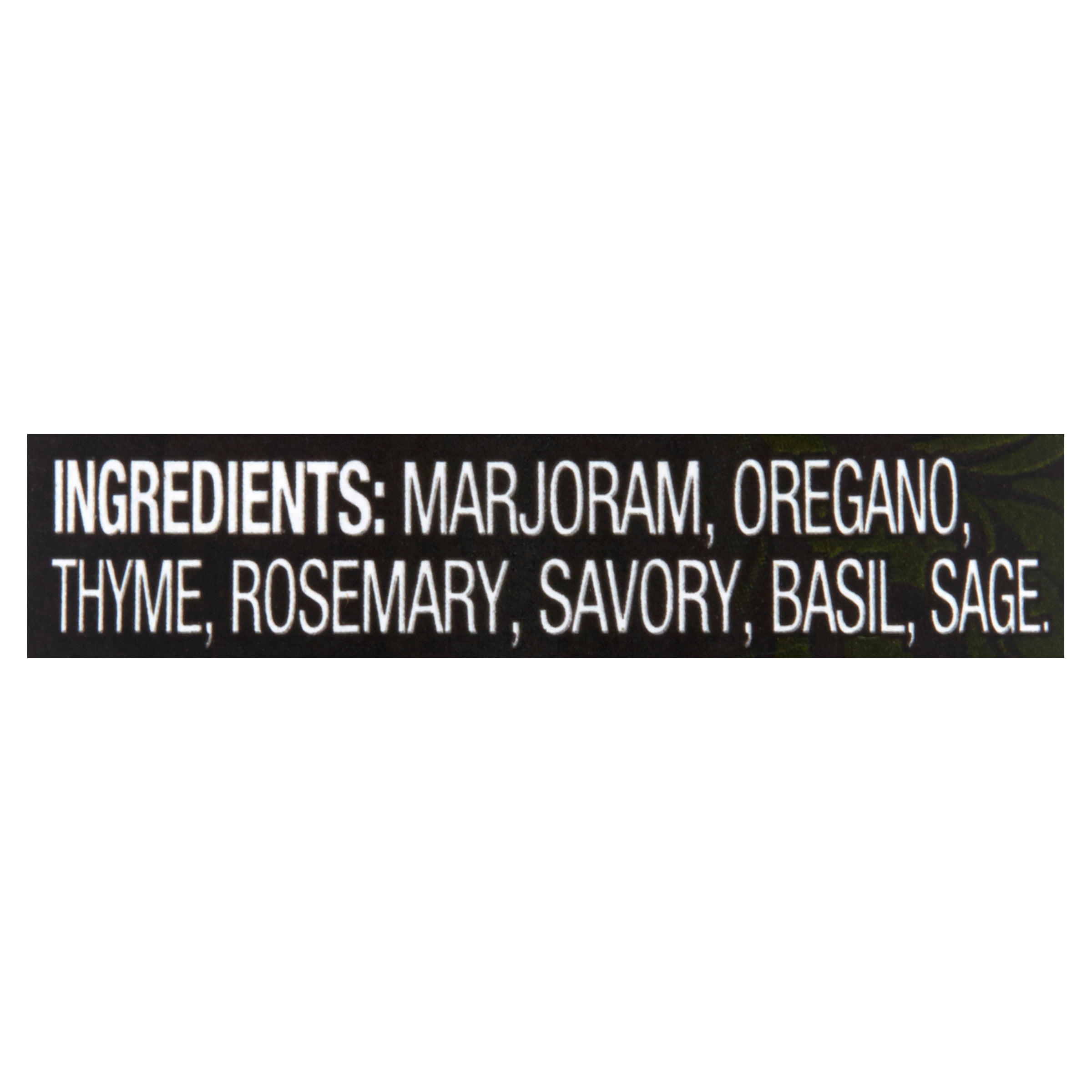 Great Value Italian Seasoning, Aromatic Herb Blend for Chicken and Pork (0.95 oz) aykhx