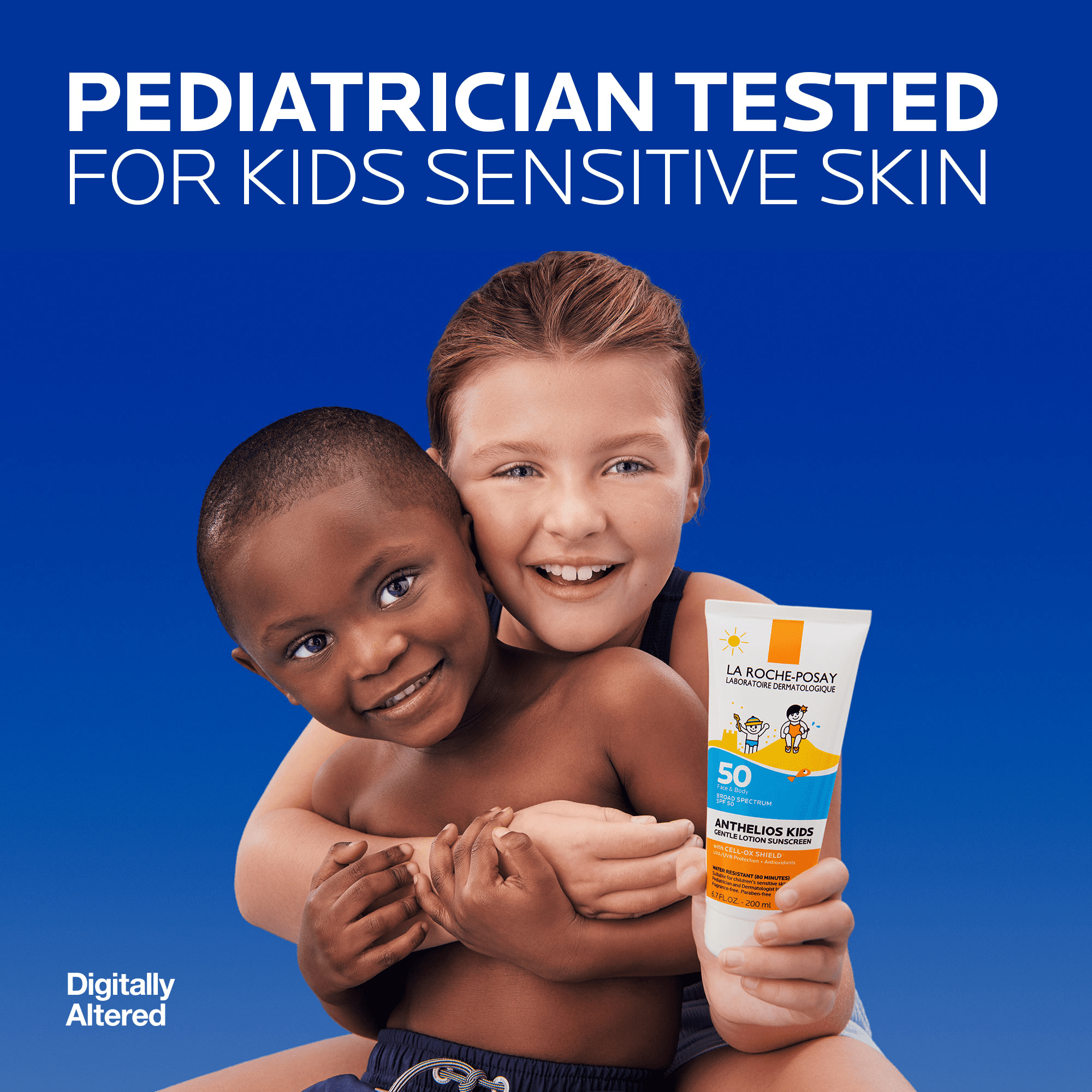 La Roche-Posay Anthelios Kids Gentle Lotion Sunscreen SPF 50 (White, 3.0 fl oz) b11au