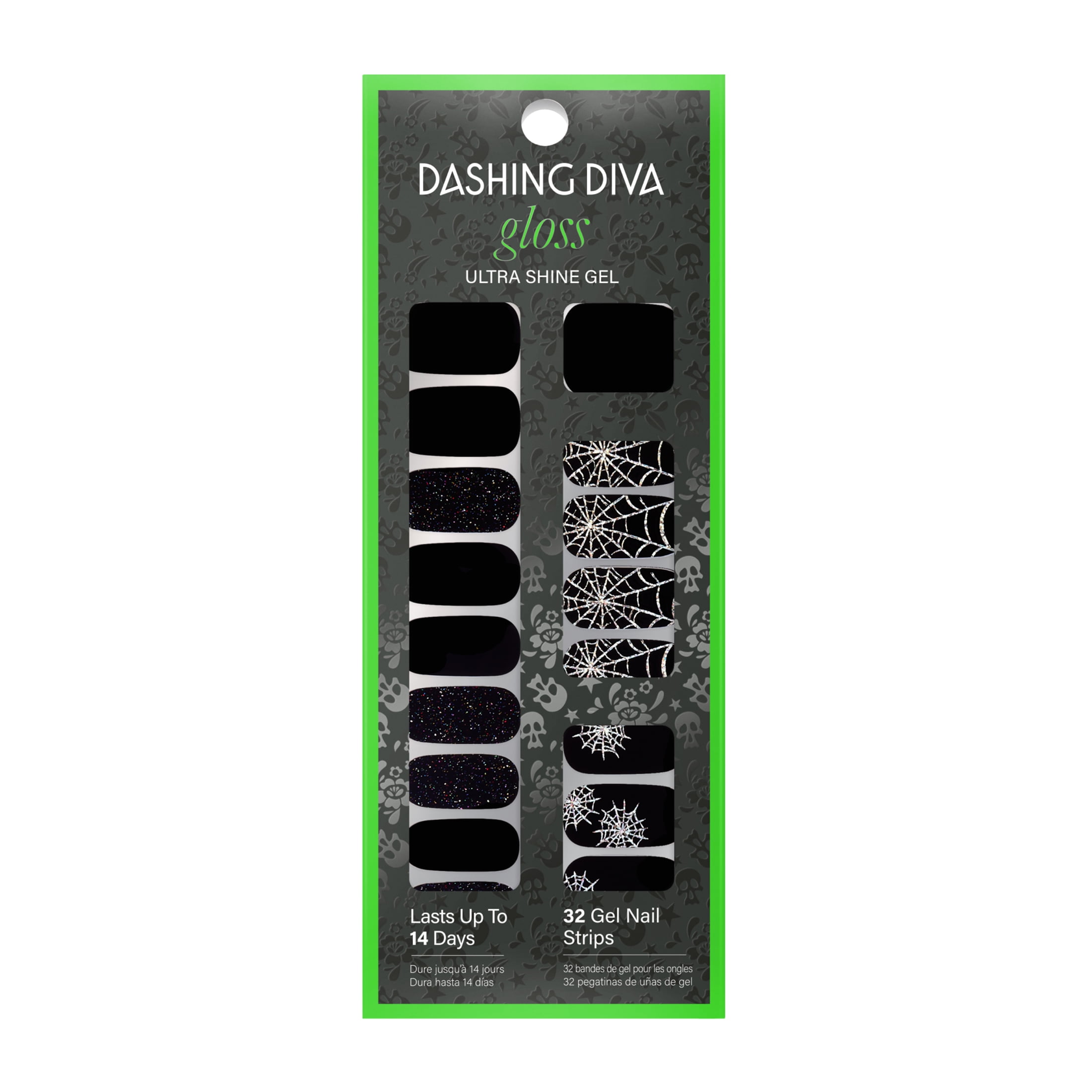 Dashing Diva Gloss Ultra Shine Gel Nail Stickers (Tangled Up, 32 Count) ougt5