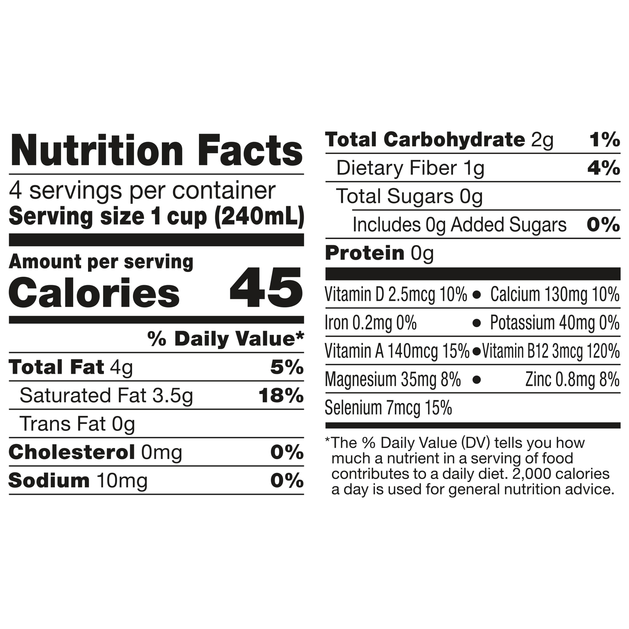 So Delicious Organic Unsweetened Coconut Milk, Dairy Free & Vegan Plant Based Milk (32 fl oz) qbmn2