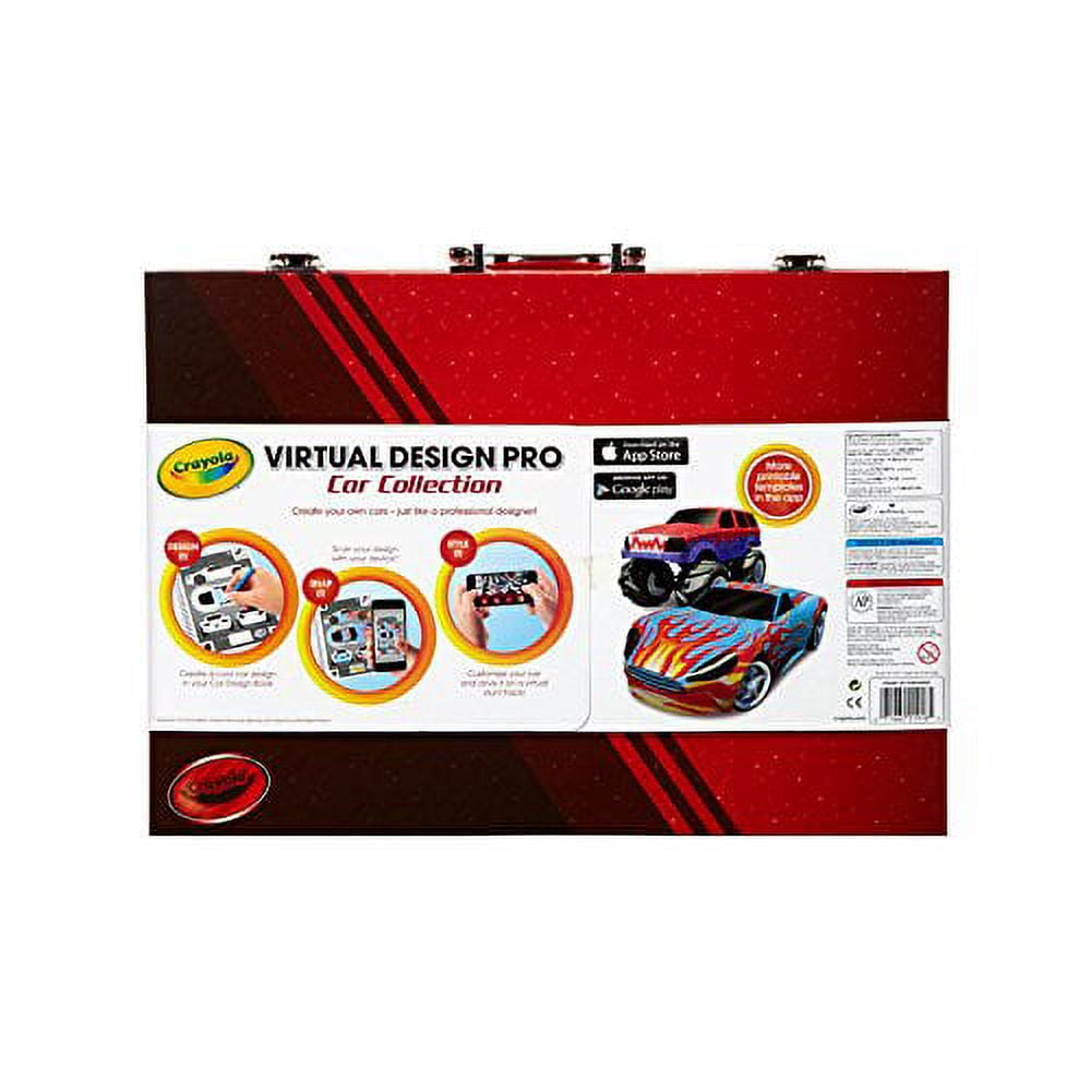 Crayola Virtual Design Pro-Cars Set Interactive Digital Automotive Design Kit (1 Set) 0zx41