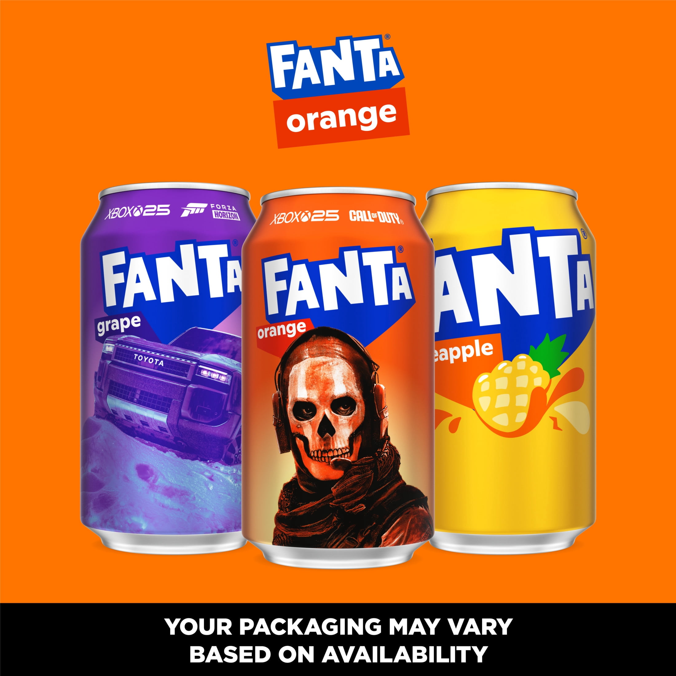 Fanta Orange Soda Pop, Refreshing Fruit Flavored Soft Drink (Orange, 12 fl oz, 12 Pack) 7wowa