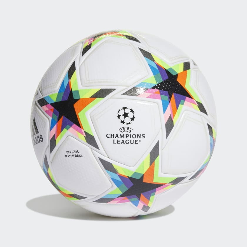 Adidas UEFA Champions League Pro Match Ball Professional Soccer Ball (White, Size 5) dj8tw