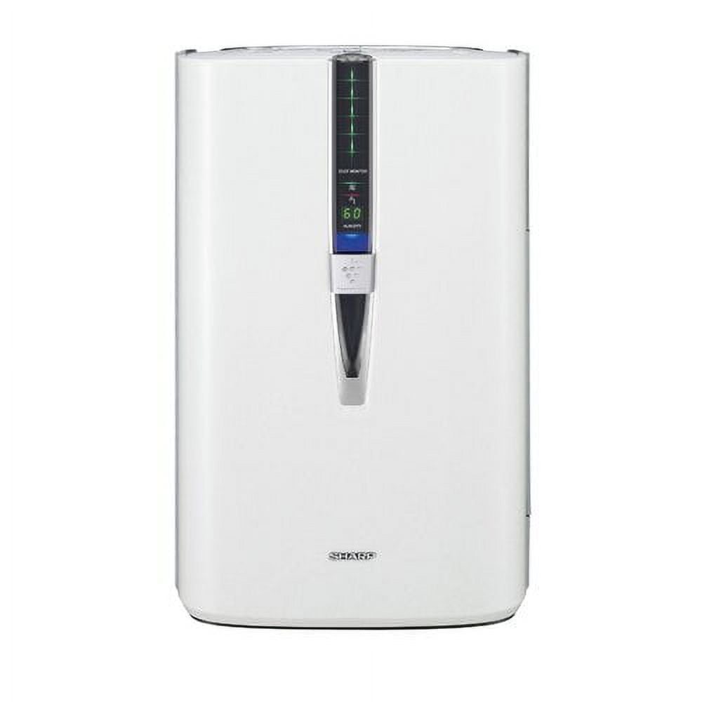 SHARP Triple Action Plasmacluster Air Purifier and Humidifier (White, 341 sq. ft.) qiftk