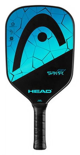 HEAD Spark Elite Pickleball Paddle (Black and Blue, 1 Count) ofvxe