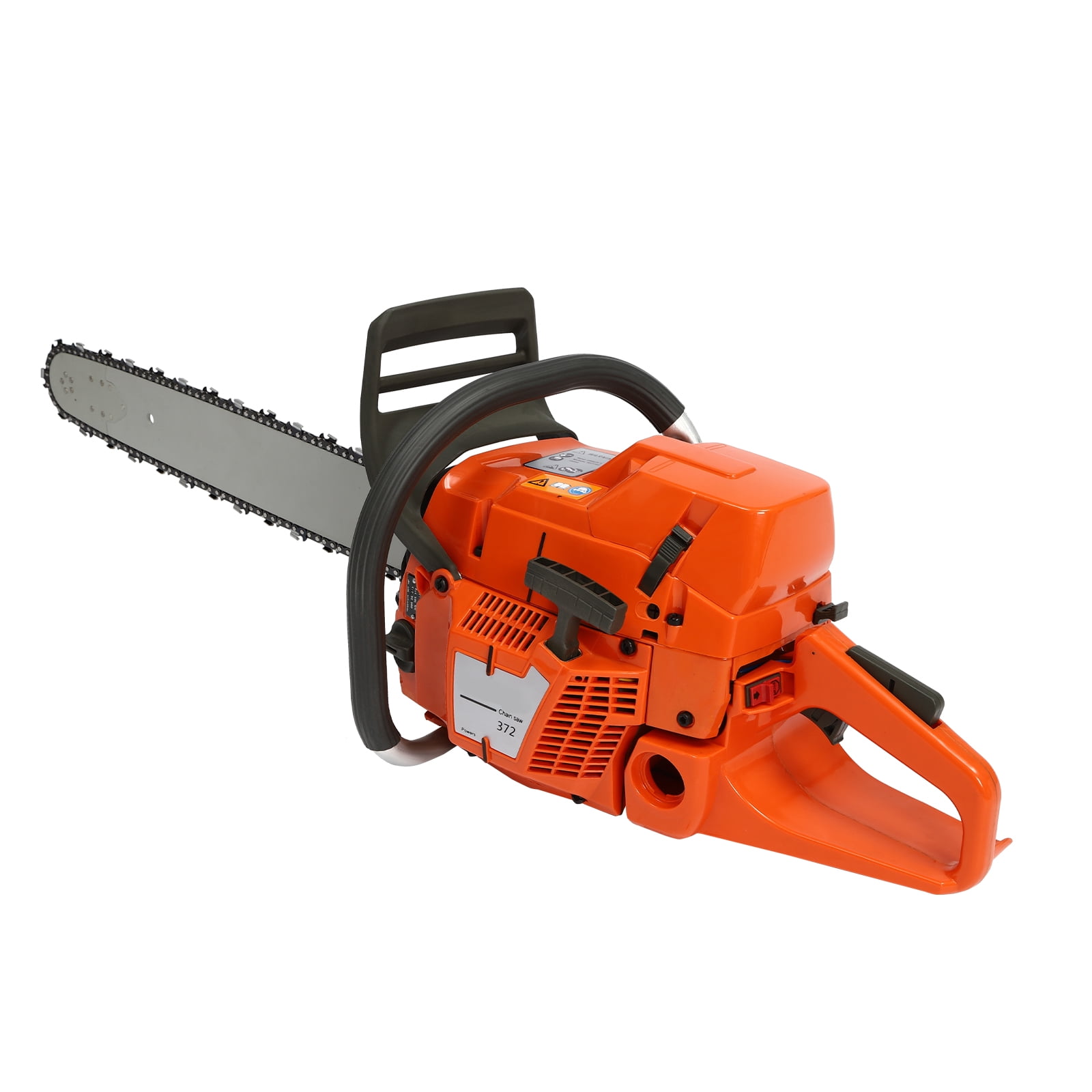 Generic 24 in 72CC Gas Chainsaw High-Power Wood Cutting Tool (Orange, 24 in) fldkm