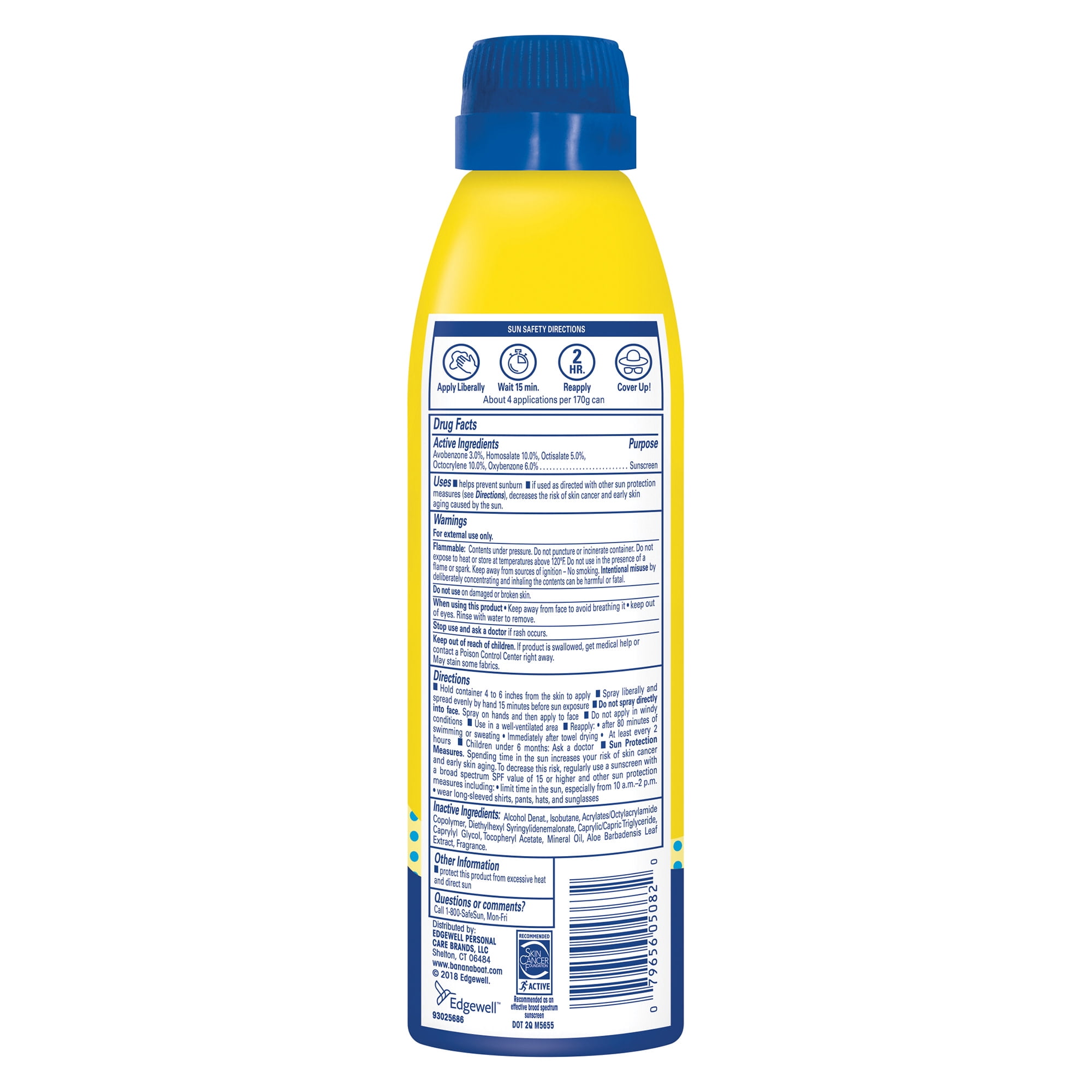 Banana Boat Kids Max Protect & Play Sunscreen Spray SPF 100 (6 oz) g6h66