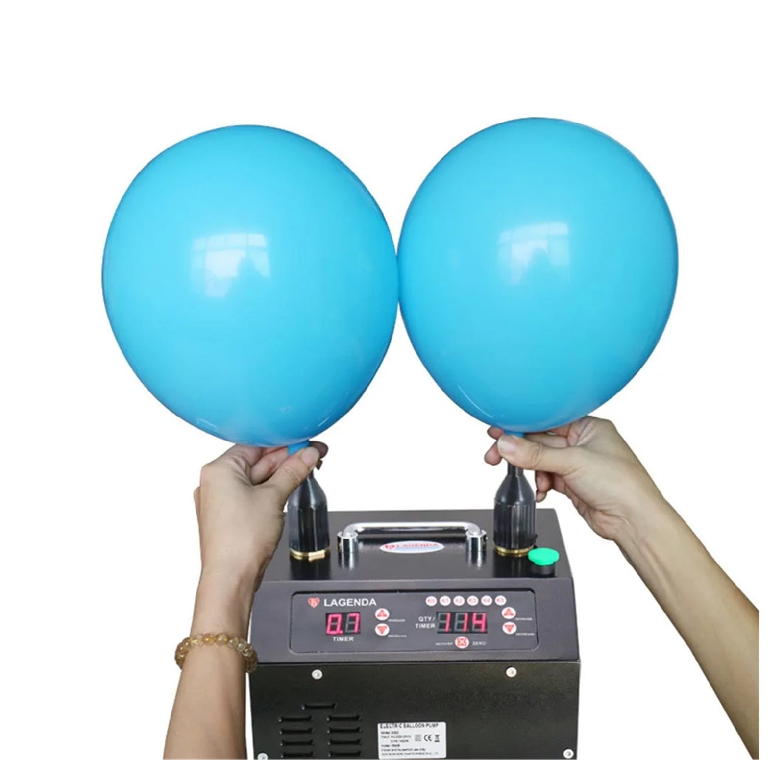 LilyStore Electric Balloon Pump Inflator B322 (Portable, High-Speed, 1 Pack) bi8nk