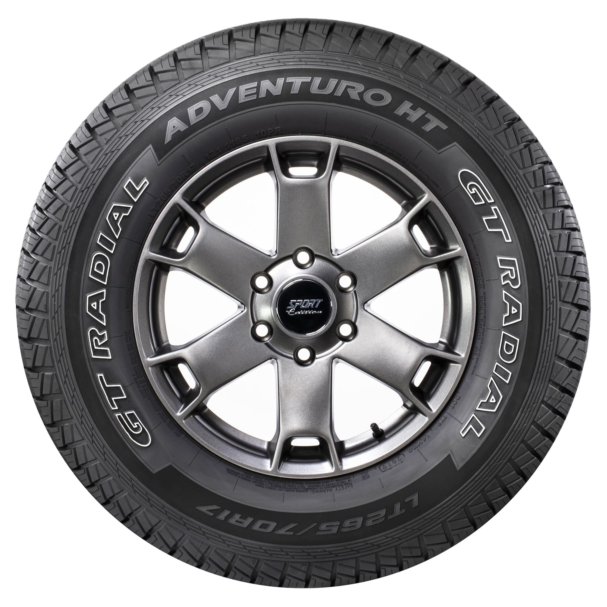 GT Radial Adventuro HT Highway All-Season Light Truck Tire (Black Sidewall, 255/55R20) yuqac