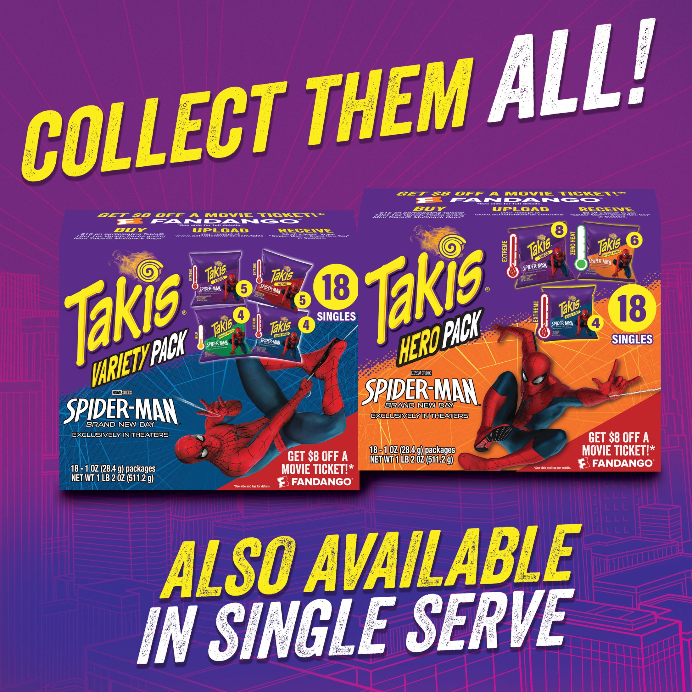 Takis Fuego Rolled Tortilla Chips, Hot Chili Pepper & Lime Flavor (9.9 oz, Pack of 3) d7anm