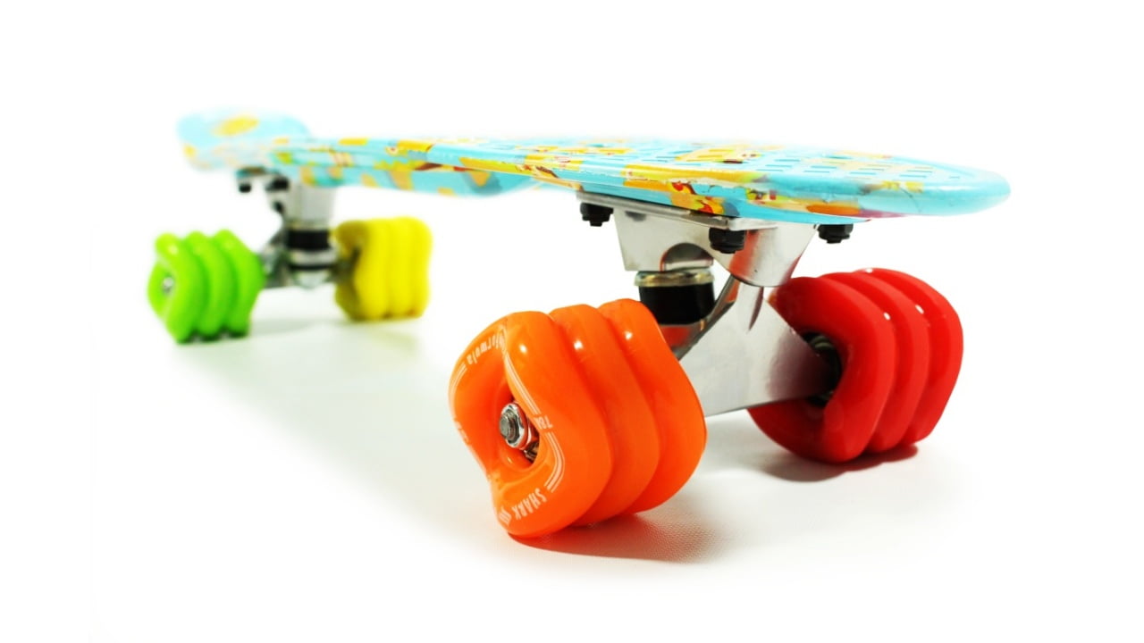 Shark Wheel Fiesta Skateboard All-Terrain Cruiser (22 in) 7ddkz