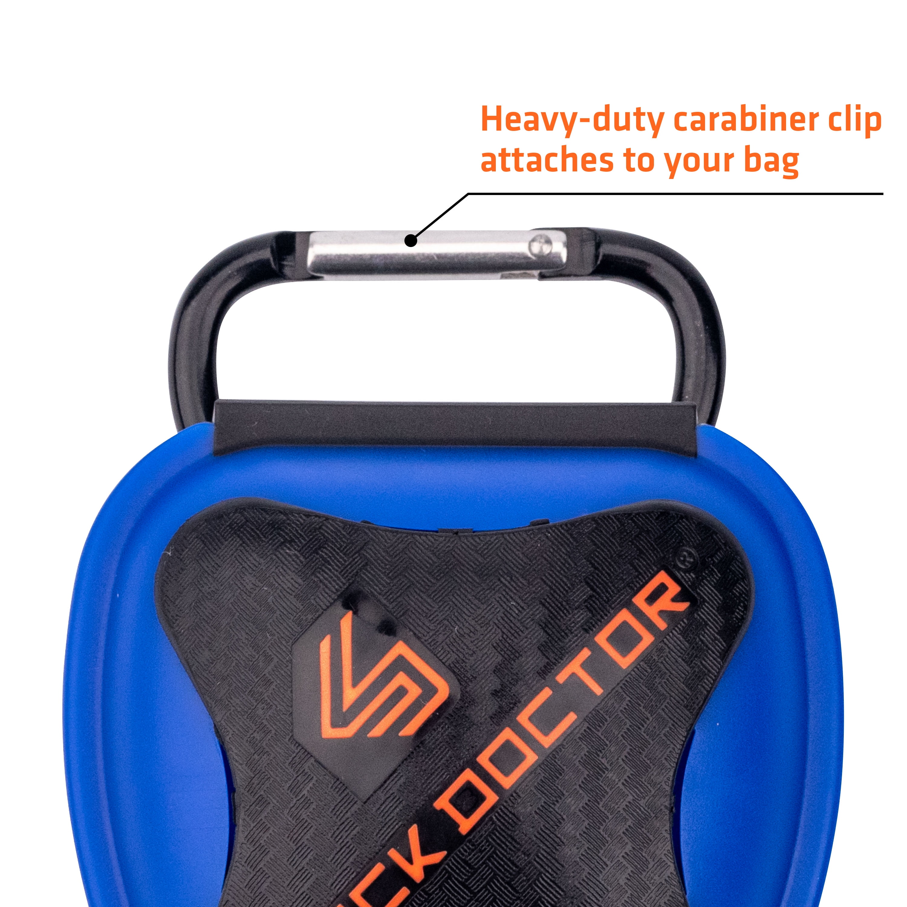 Shock Doctor Mouthguard Case Protective Storage Container (Blue, One Size) aouxh