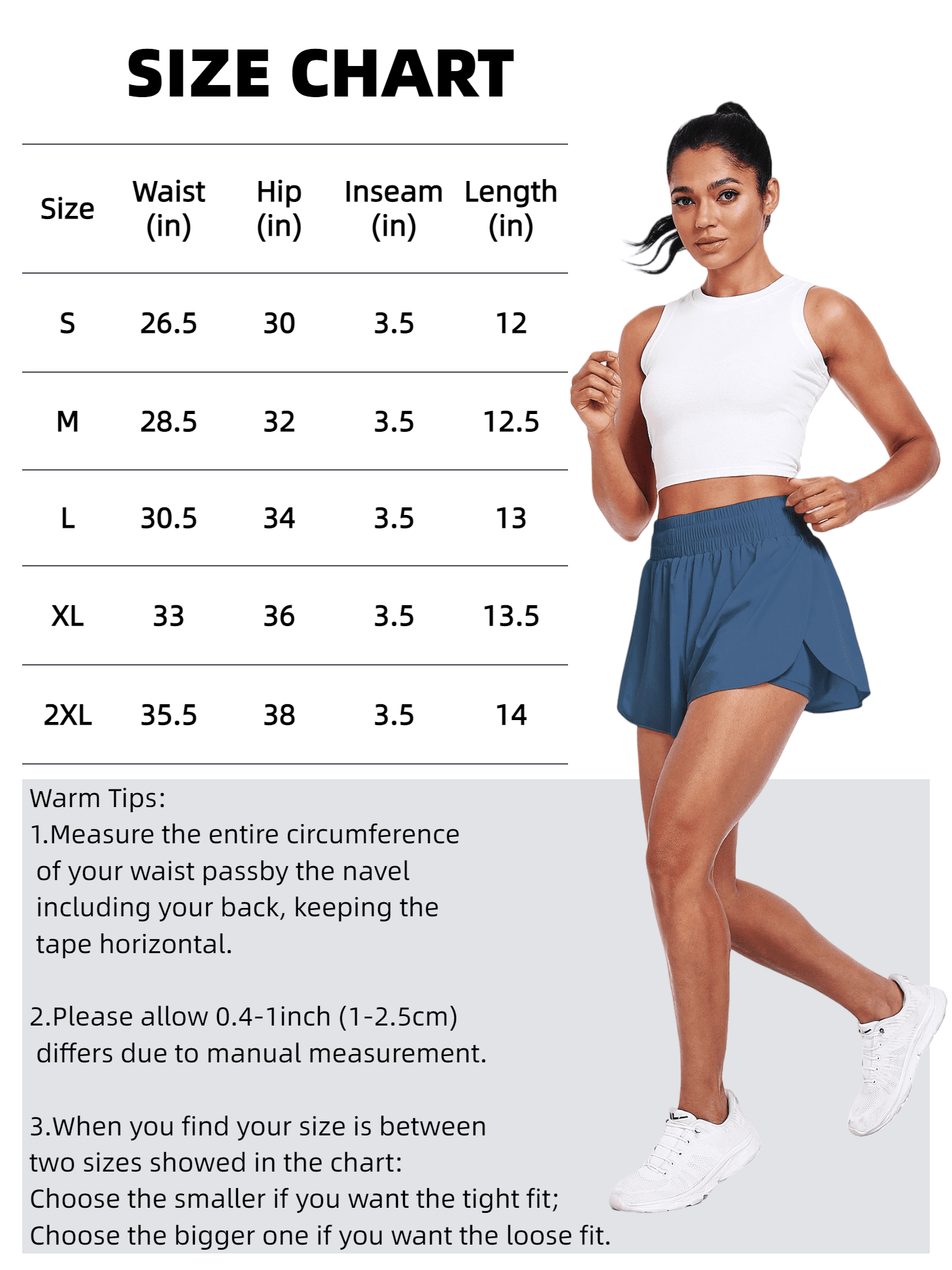 NELEUS Women's 2-in-1 Workout Yoga Shorts with Pocket (Rose Red, L) me5ja