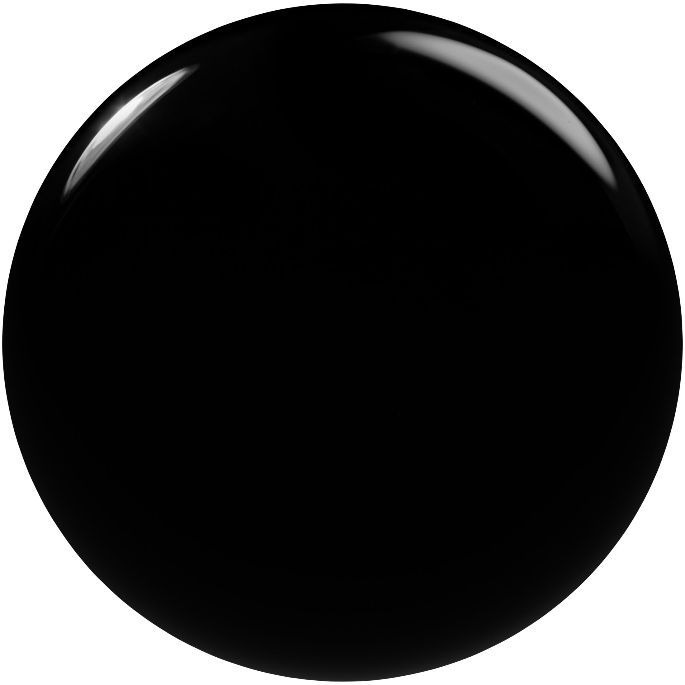 essie Nail Polish, Licorice Jet Black, Long-lasting Salon Quality Formula (Black, 0.46 fl oz) 80ymb