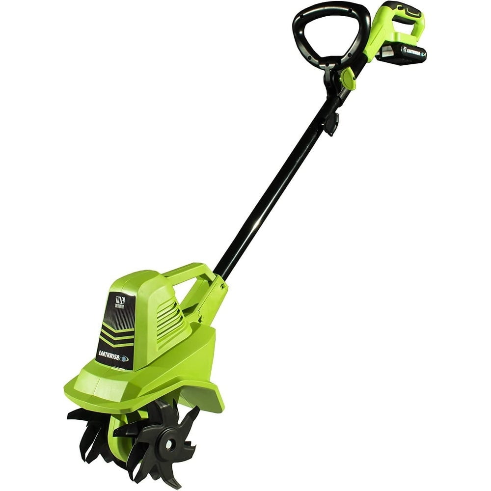 Earthwise 20-Volt Cordless Electric Garden Tiller and Cultivator (7.5 in) pxjg5