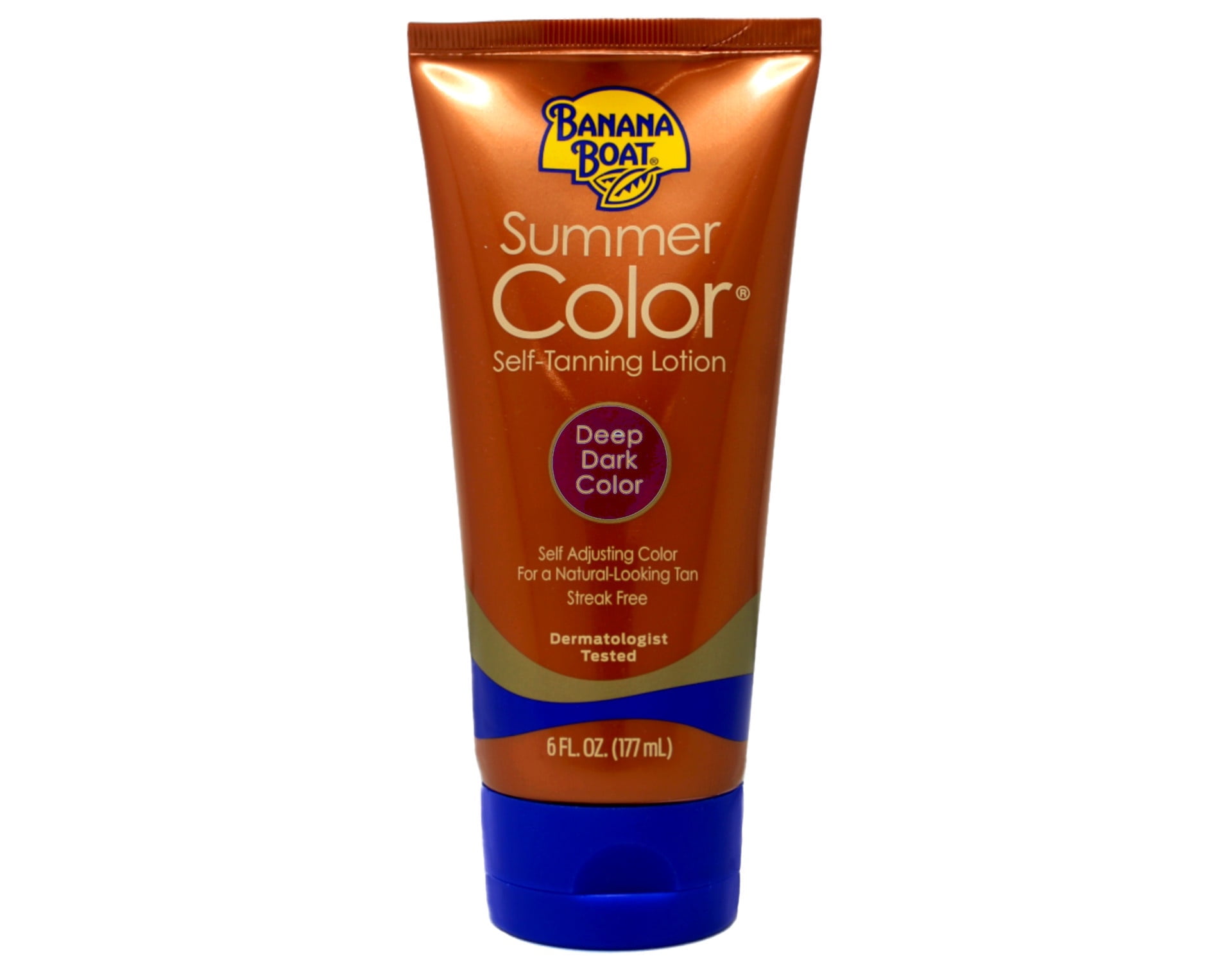 Banana Boat Summer Color Self-Tanning Lotion, Deep Dark Sunless Tanner (Deep Dark, 12 fl oz) v3zd1