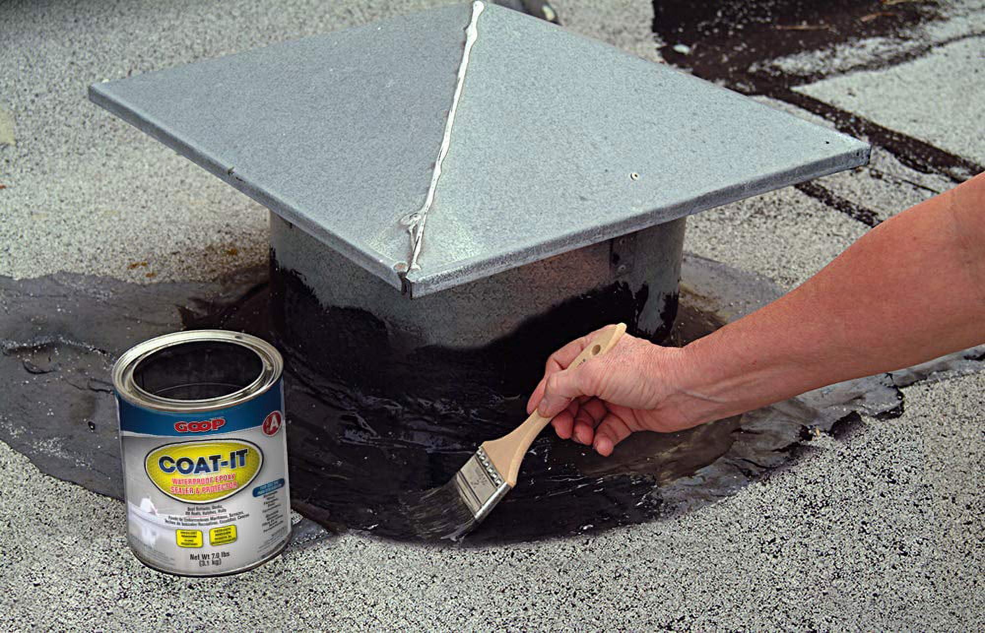 Amazing GOOP Epoxy Sealer Heavy-Duty Adhesive (Gray, 2 lb) 89w5d