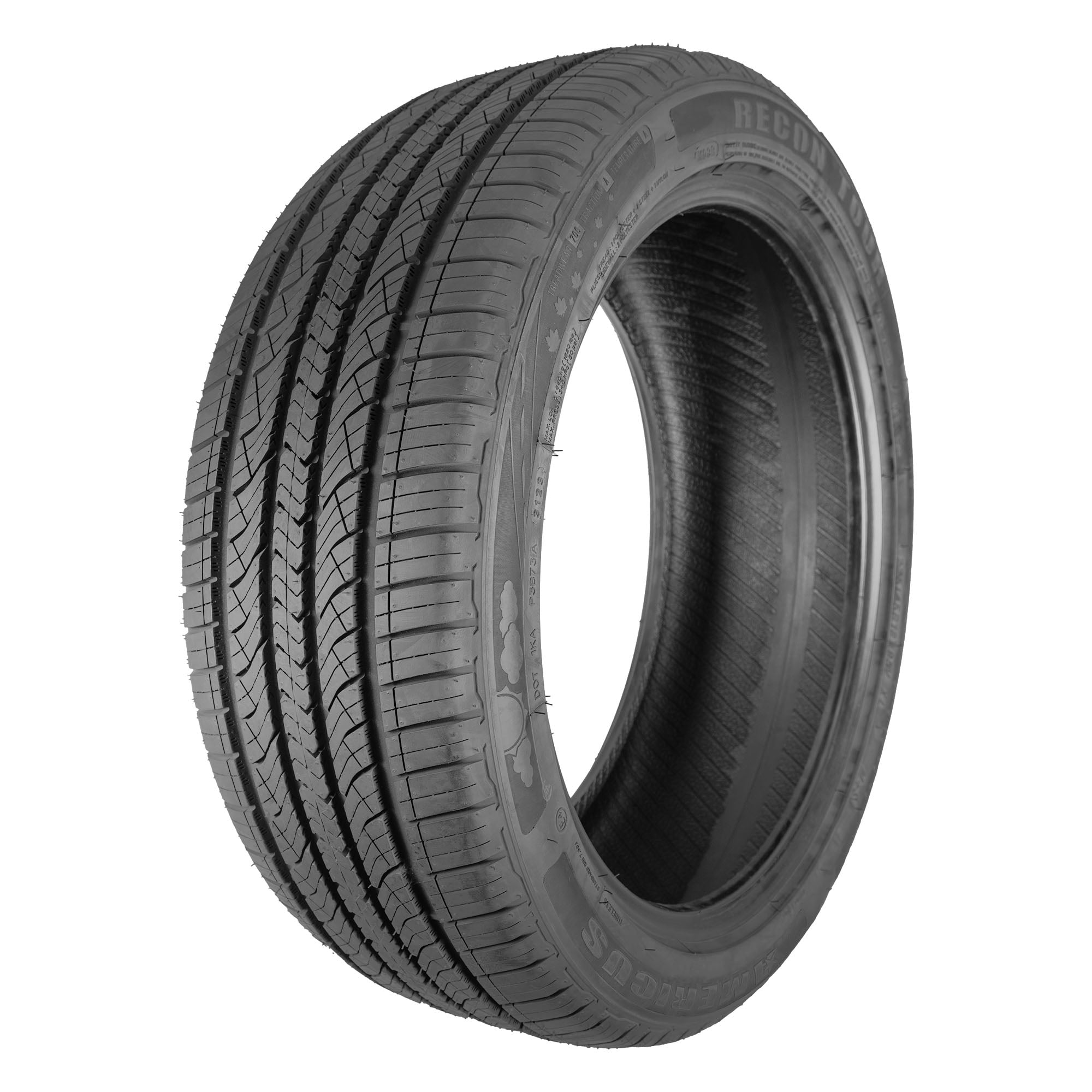 Americus Recon Tour Touring Tire (Black Sidewall, 185/60R15) orwrv