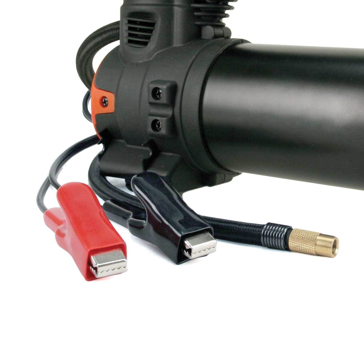 VIAIR 87P Portable Tire Inflator Compressor Kit (Black, 9.1 x 3.1 x 5.6 in) 6bjqr