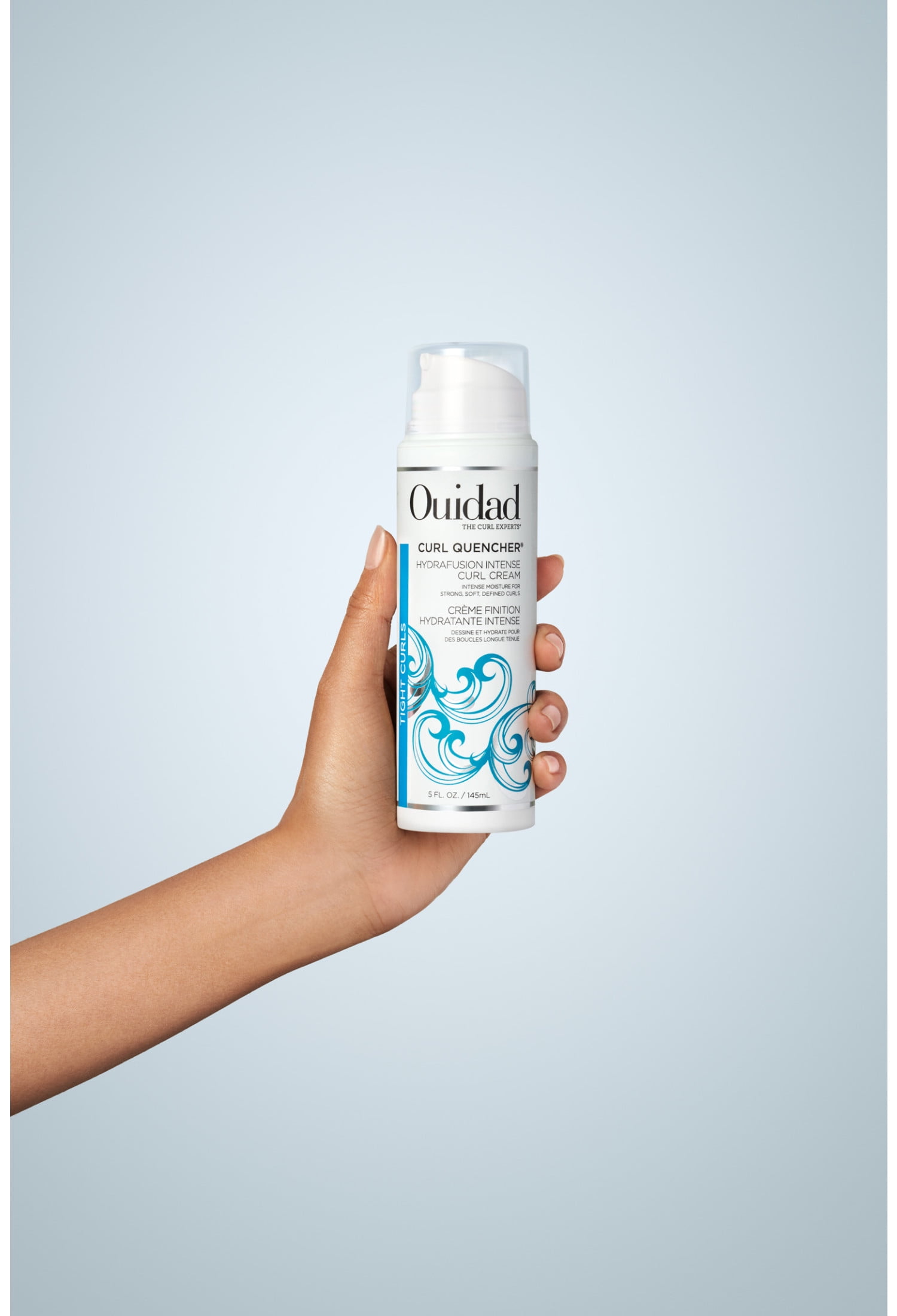 Ouidad Curl Quencher Hydrafusion Intense Curl Cream for Dry Hair (White, 5 fl oz) 3783s