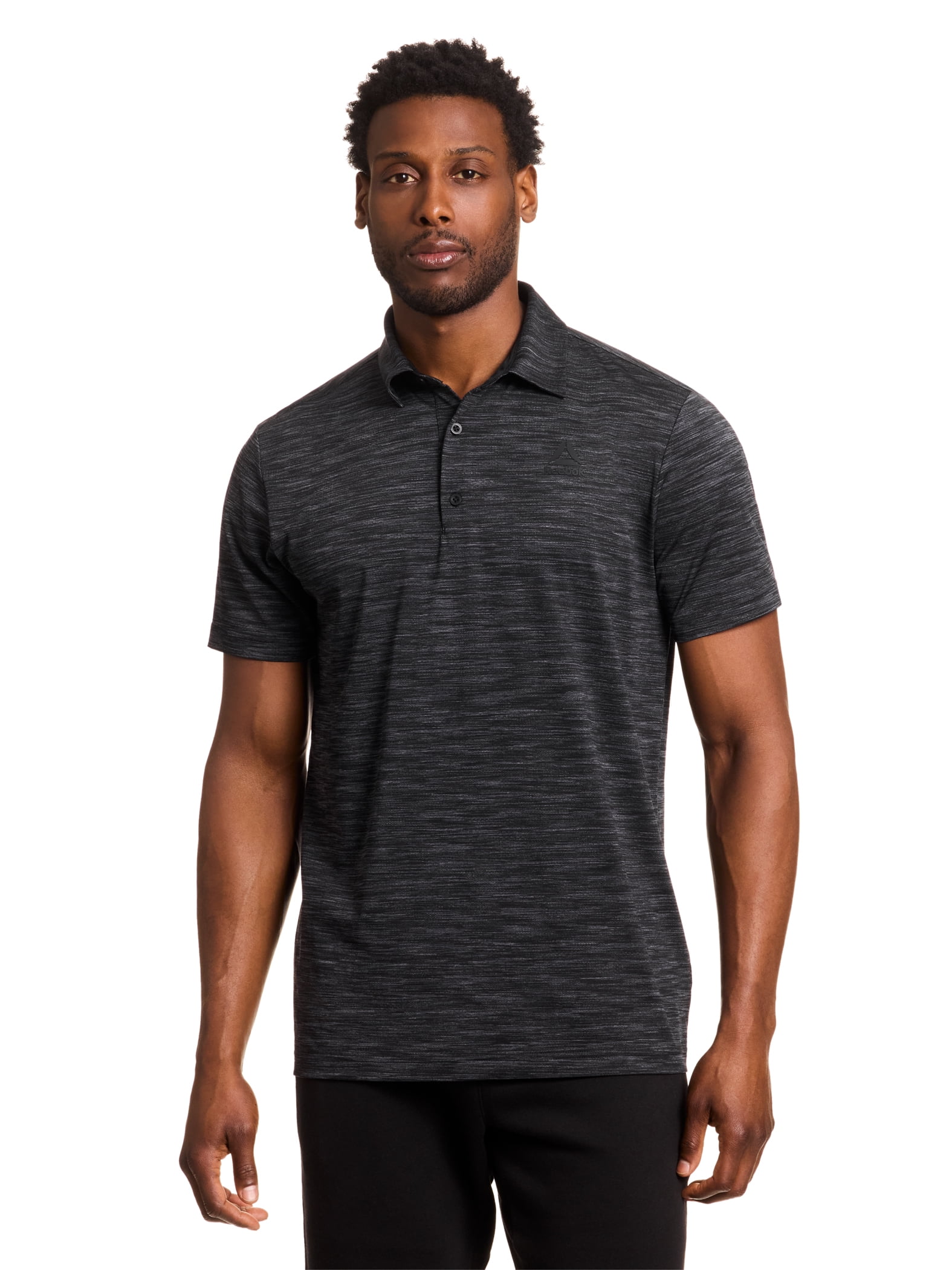 Reebok Men's Victory Performance Polo Shirt (Black, XS) 4udu9